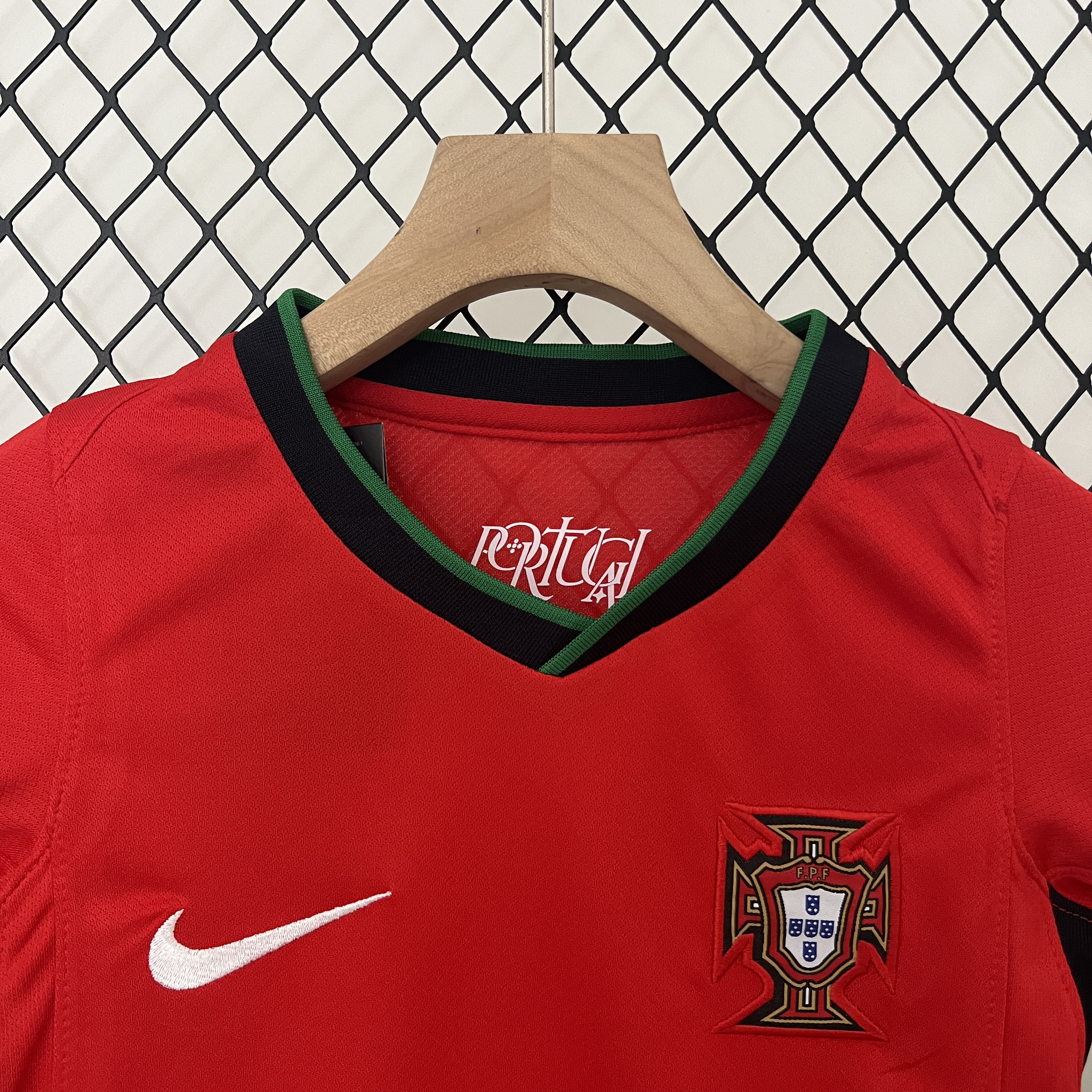 Portugal 2024 Euro Home Kids Suit