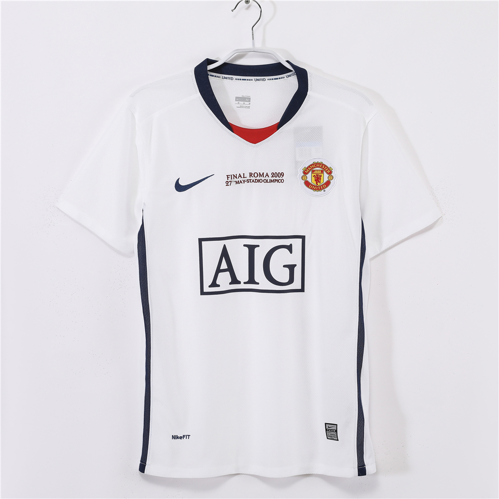Manchester United Third Champions' League Final Retro Jersey 2008/09