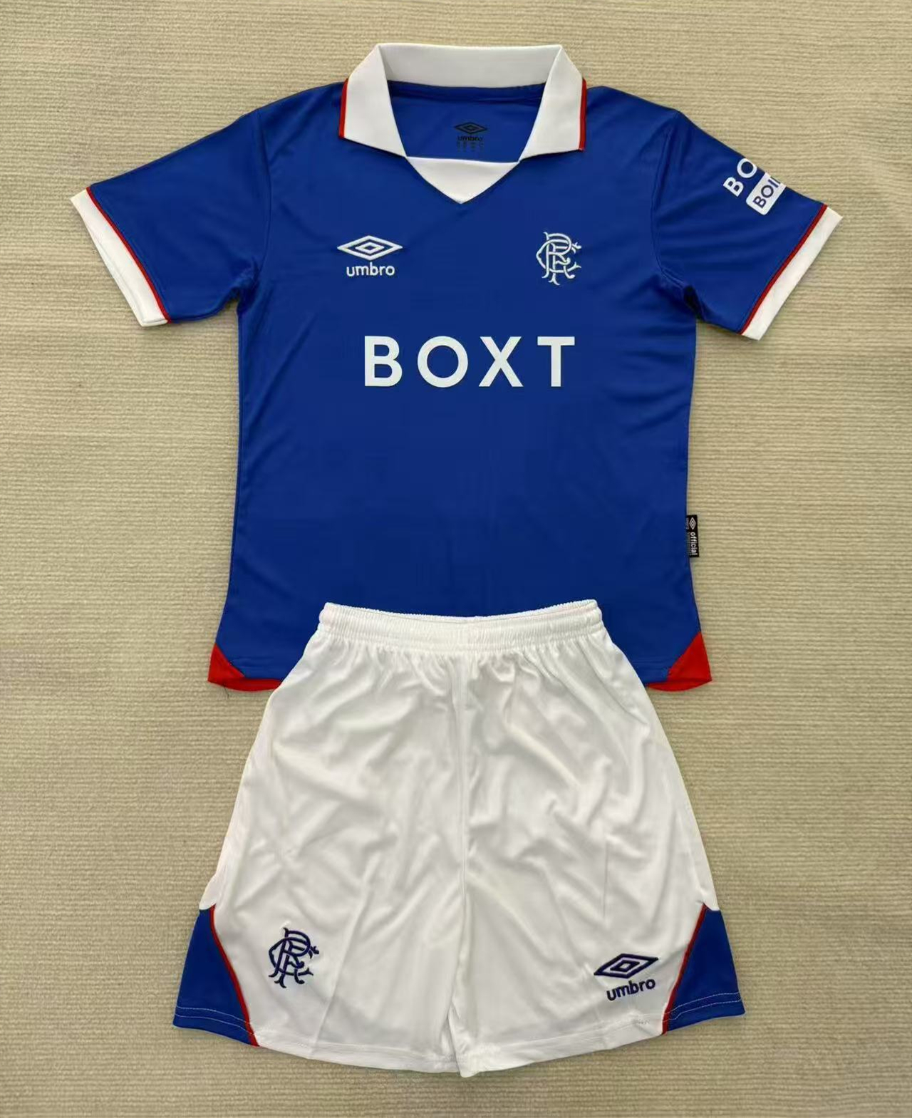 Rangers Home Kids Suit & Socks 25/26