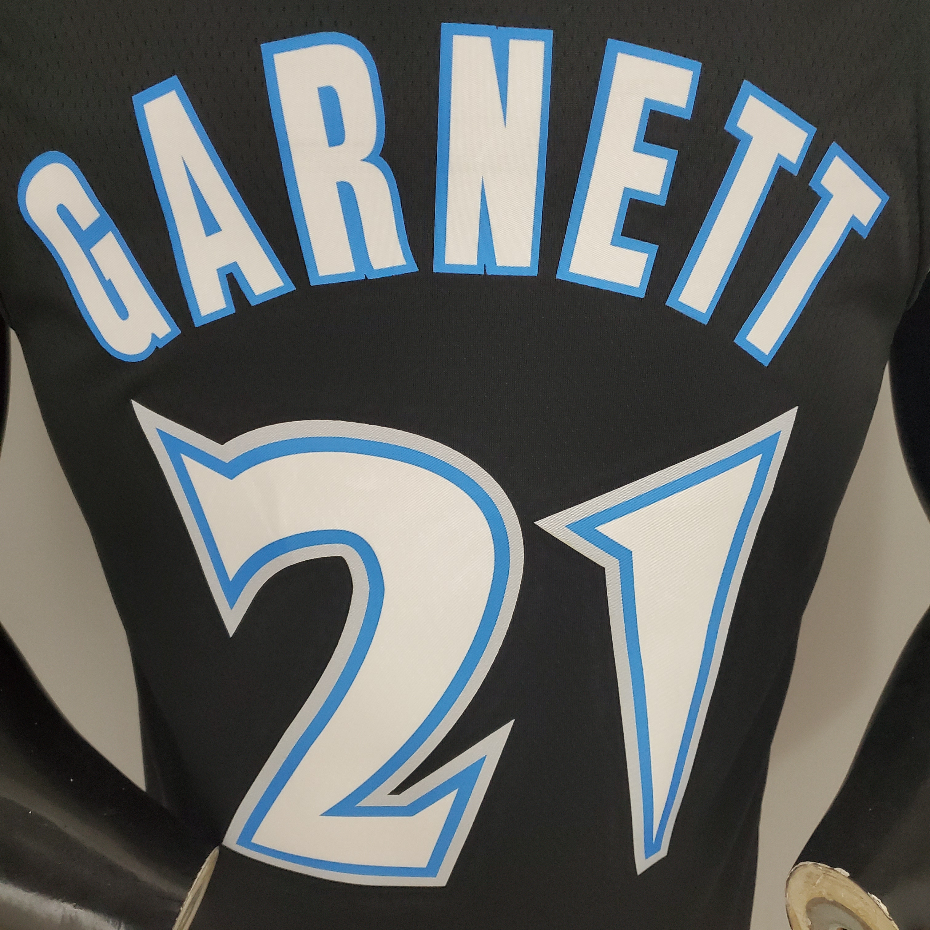 Kevin Garnett Minnesota Timberwolves 2018 Retro Swingman Jersey Black