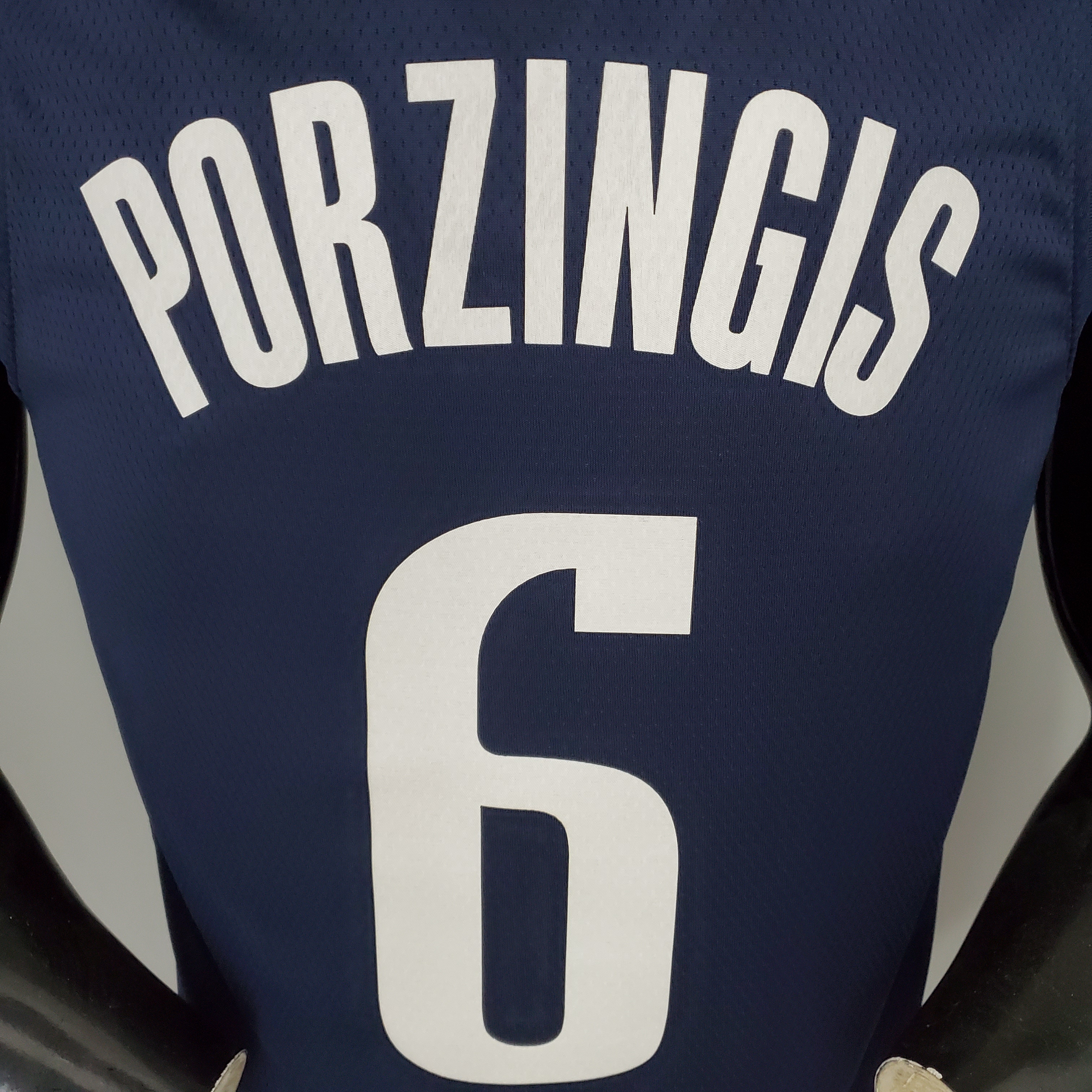 Kristaps Porzingis Dallas Mavericks Theme Limited Edition Swingman Jersey Blue