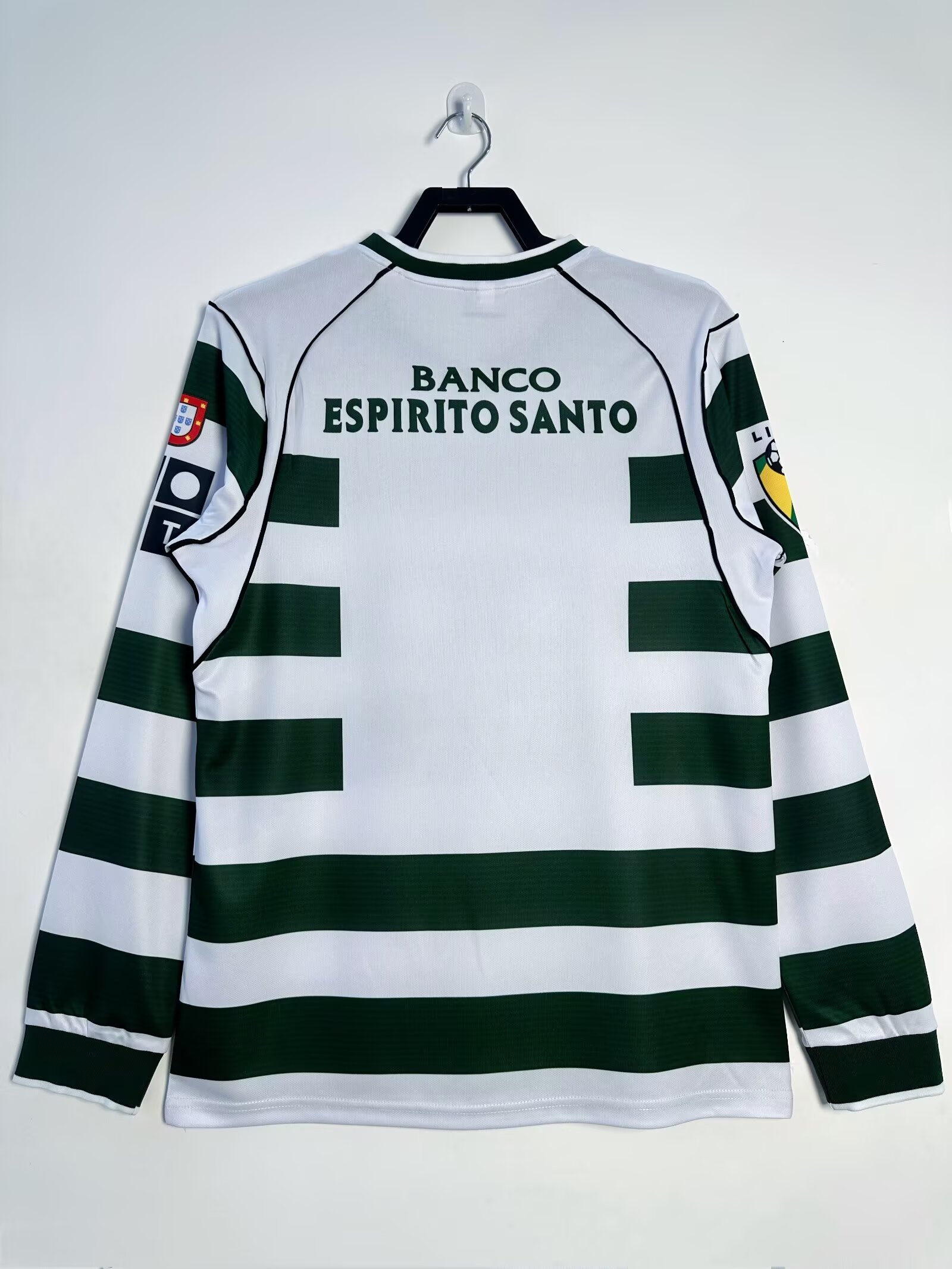 Sporting Lisbon Home Retro Long Sleeve Jersey 2001/03