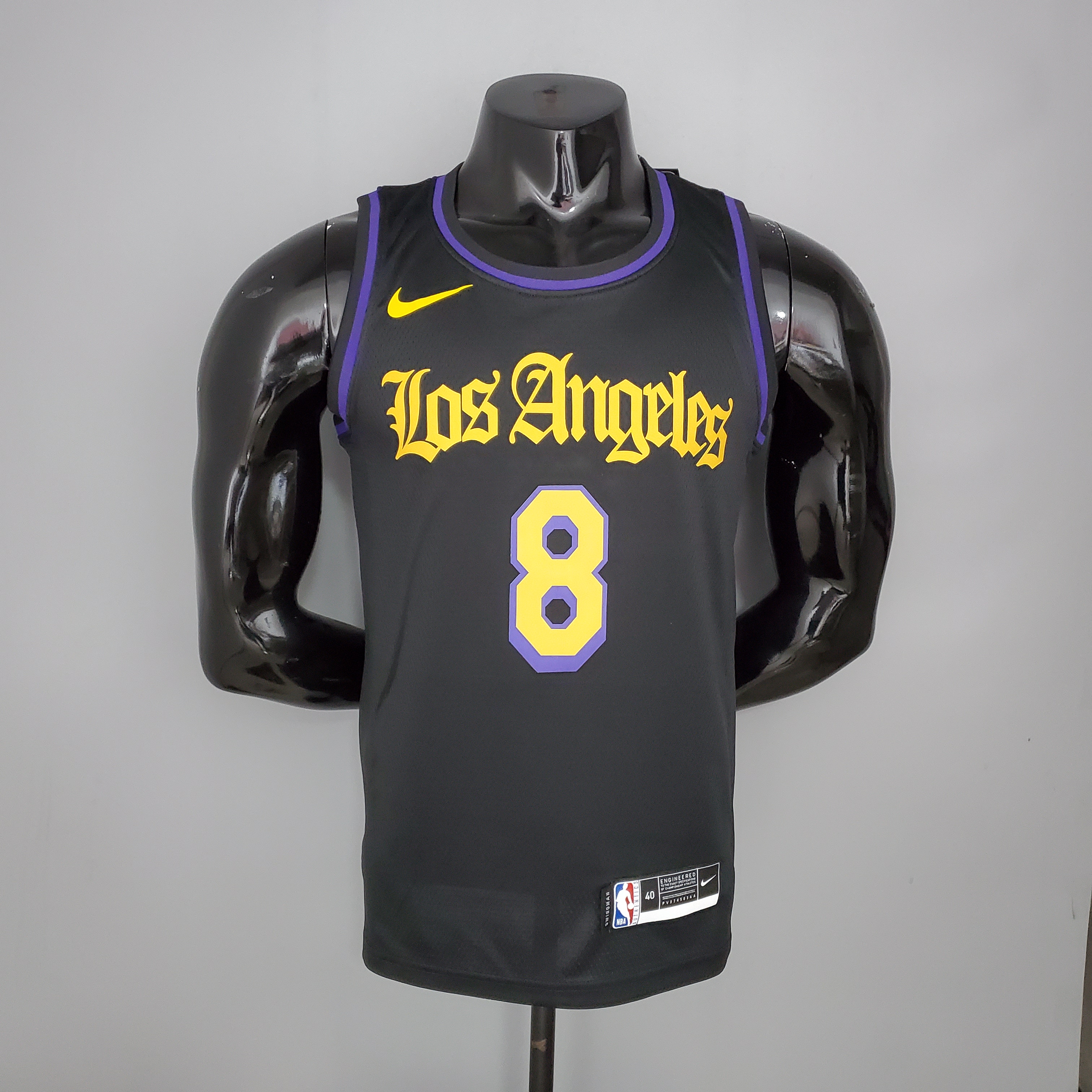 Kobe Bryant Los Angeles Lakers 2020/21 Swingman Jersey Black