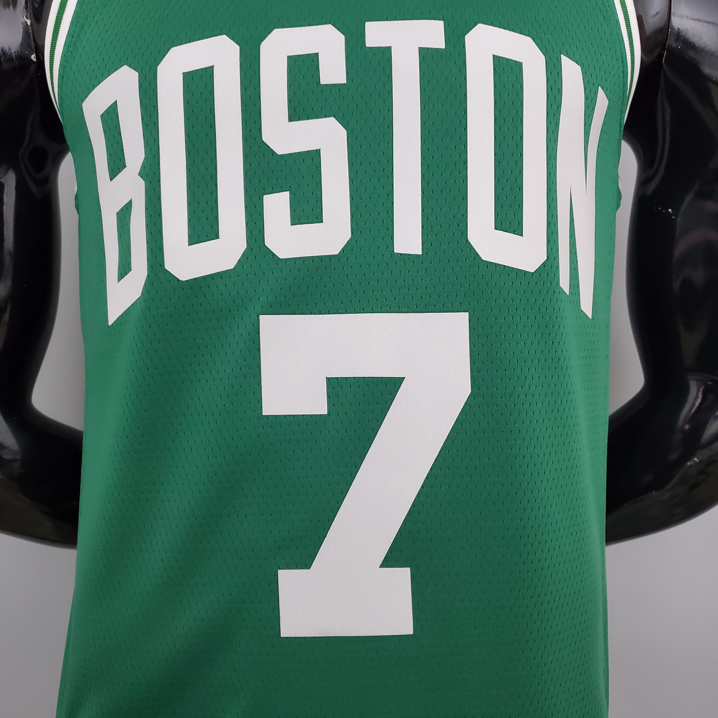 Jaylen Brown Boston Celtics 75th Anniversary Swingman Jersey Green