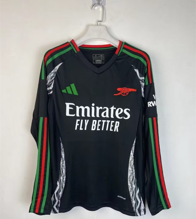 Arsenal Away 24/25 Man Long Sleeve Jersey