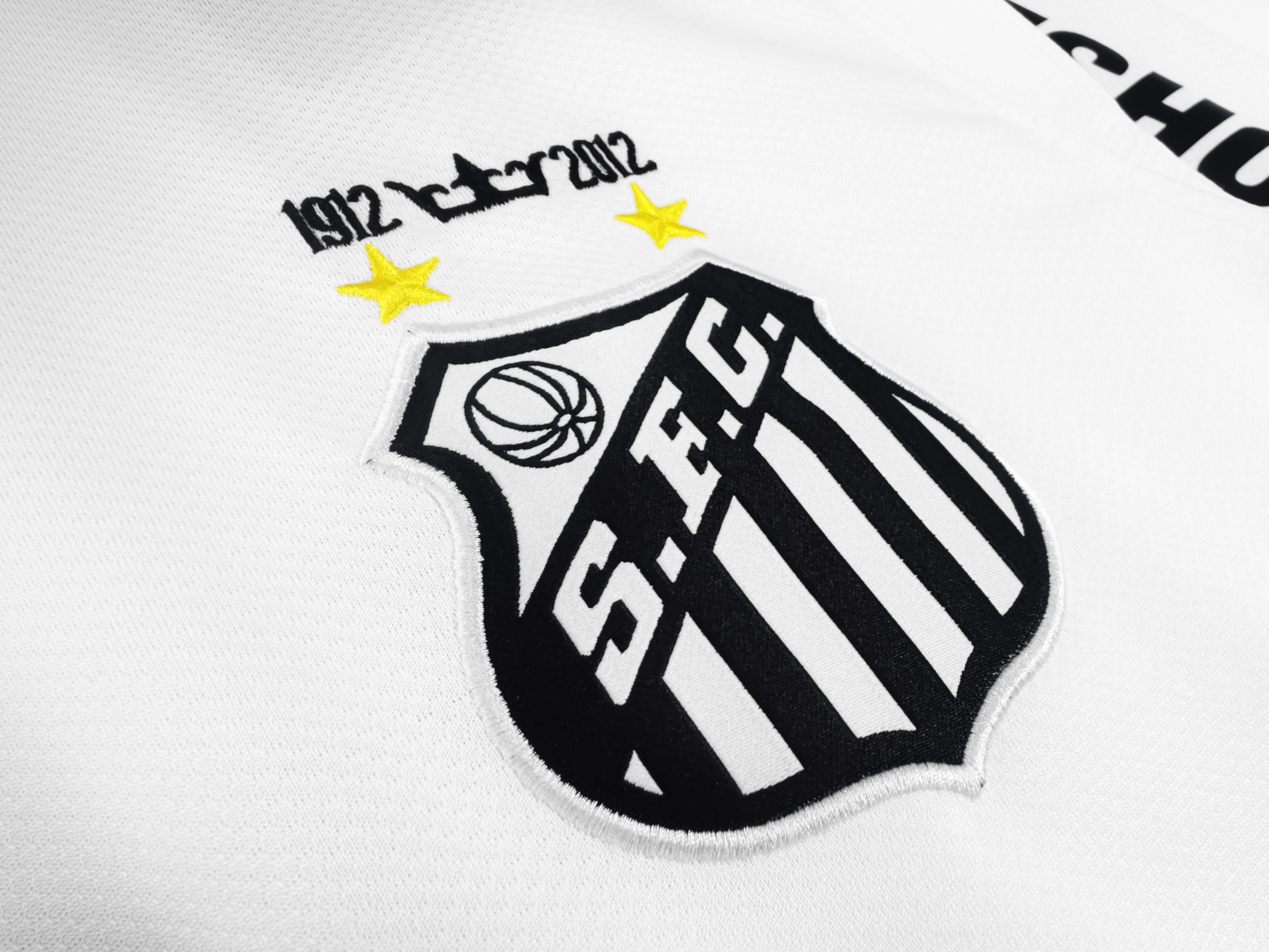 Santos Home Man Retro Long Sleeve Jersey 2012/13