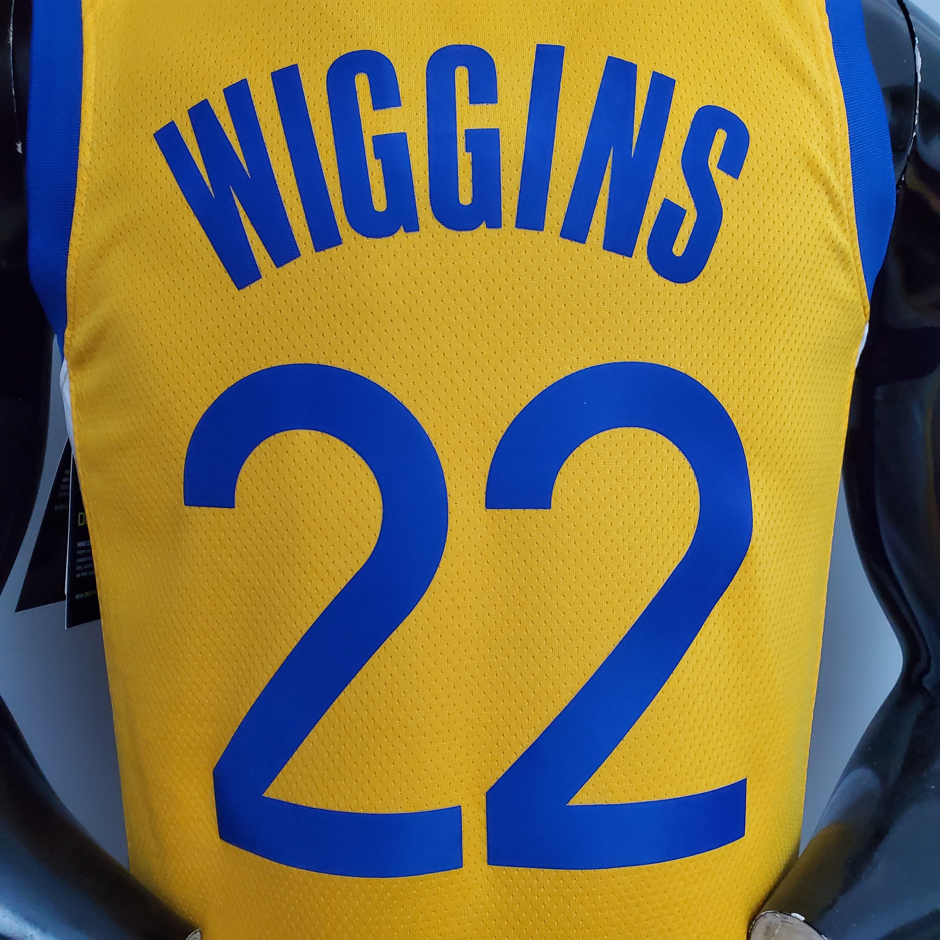 Andrew Wiggins Golden State Warriors Swingman Jersey Yellow