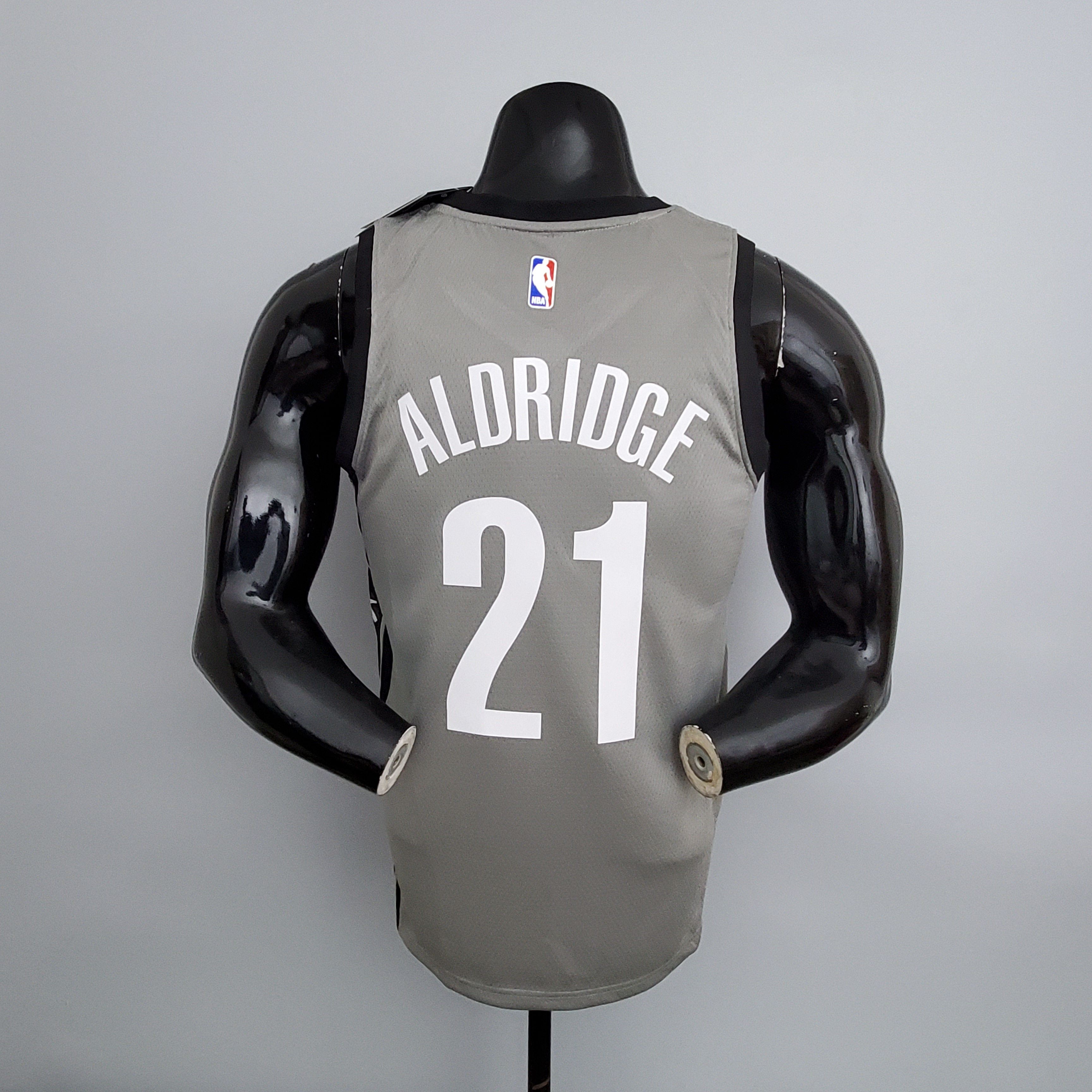 LaMarcus Aldridge Brooklyn Nets Swingman Jersey Gray