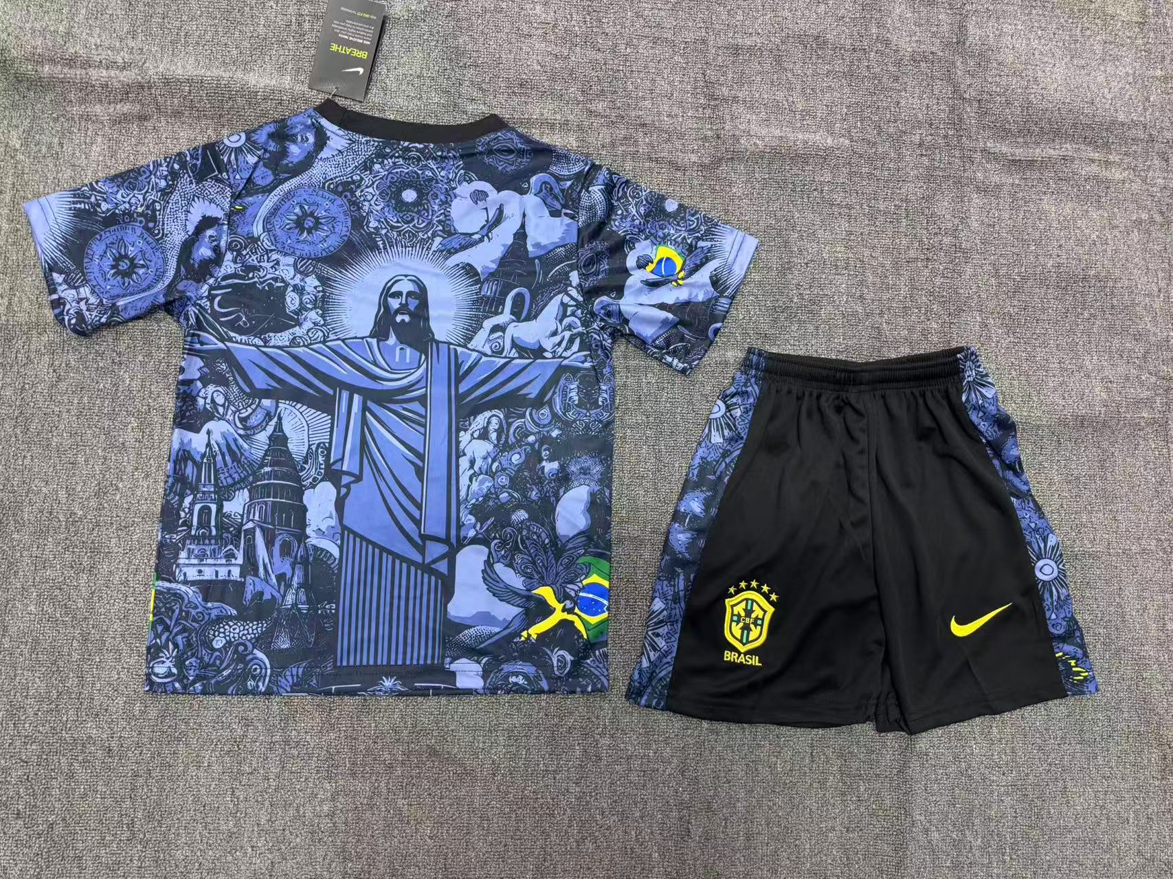 Brazil Blue Special Edition Kids Suit