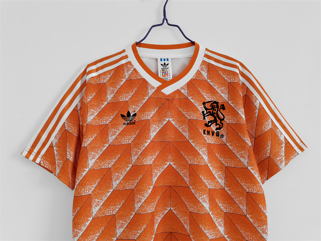 Netherlands Home Retro Jersey 1988