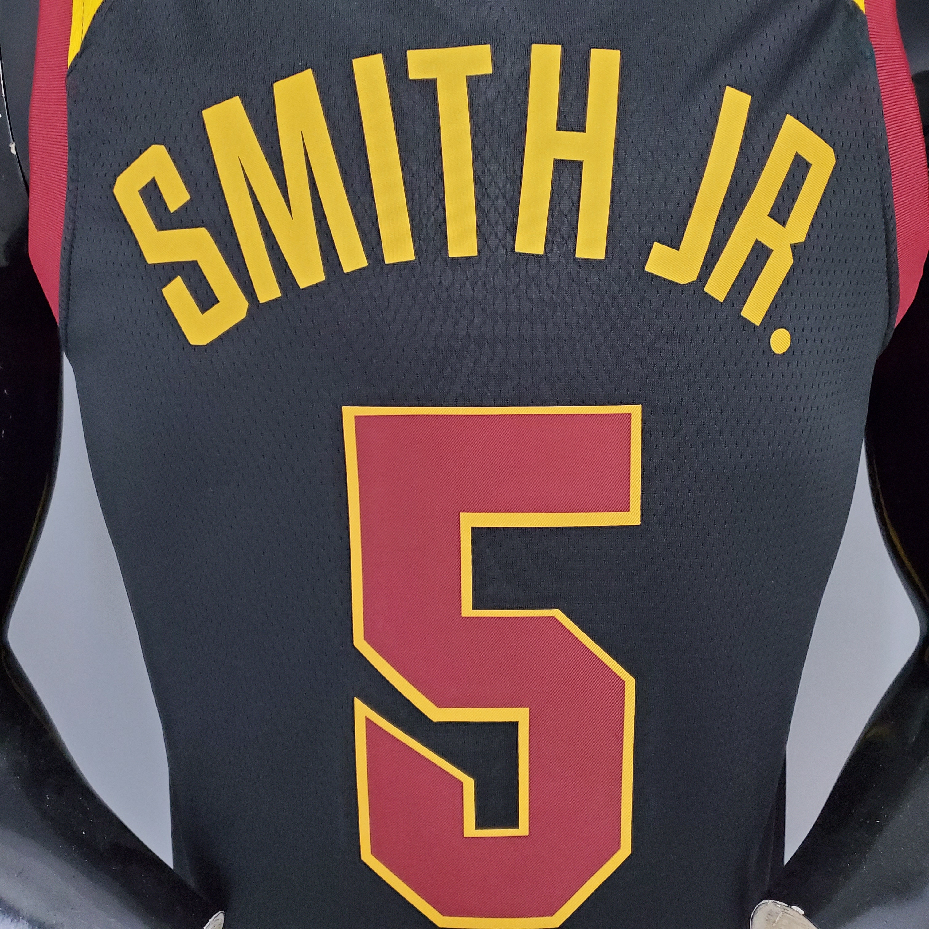 JR Smith Cleveland Cavaliers Theme Limited Edition Black Swingman Jersey Black