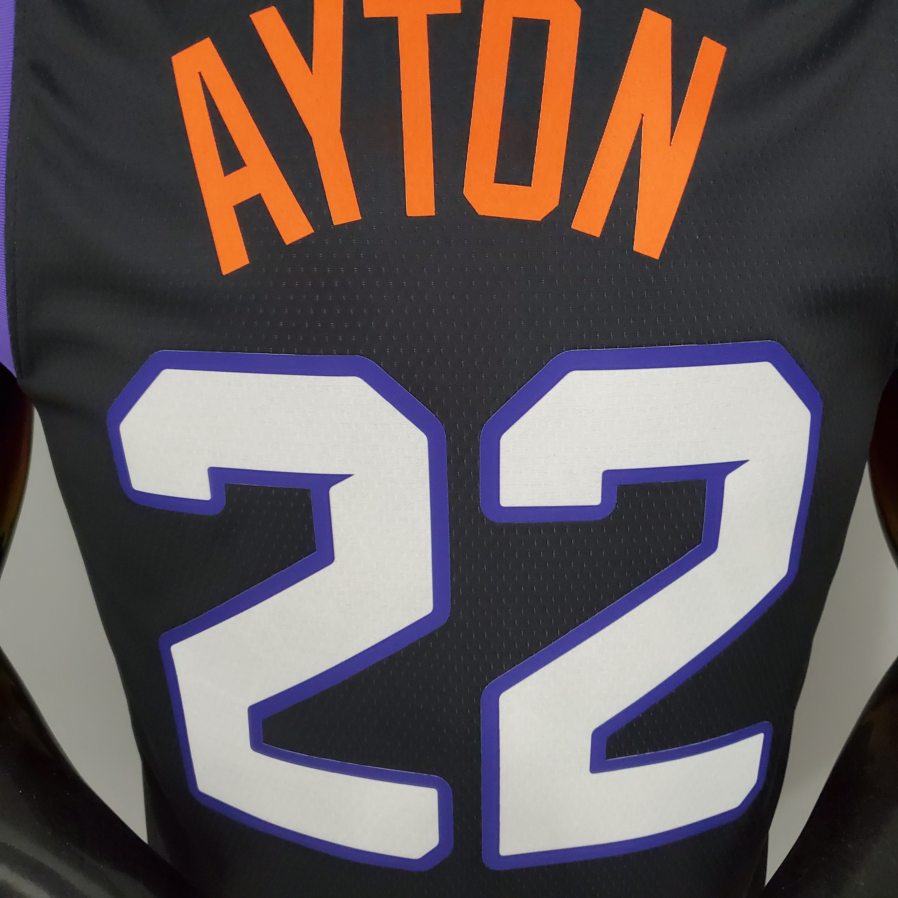 Deandre Ayton Phoenix Suns City Edition 2021 Swingman Jersey Black