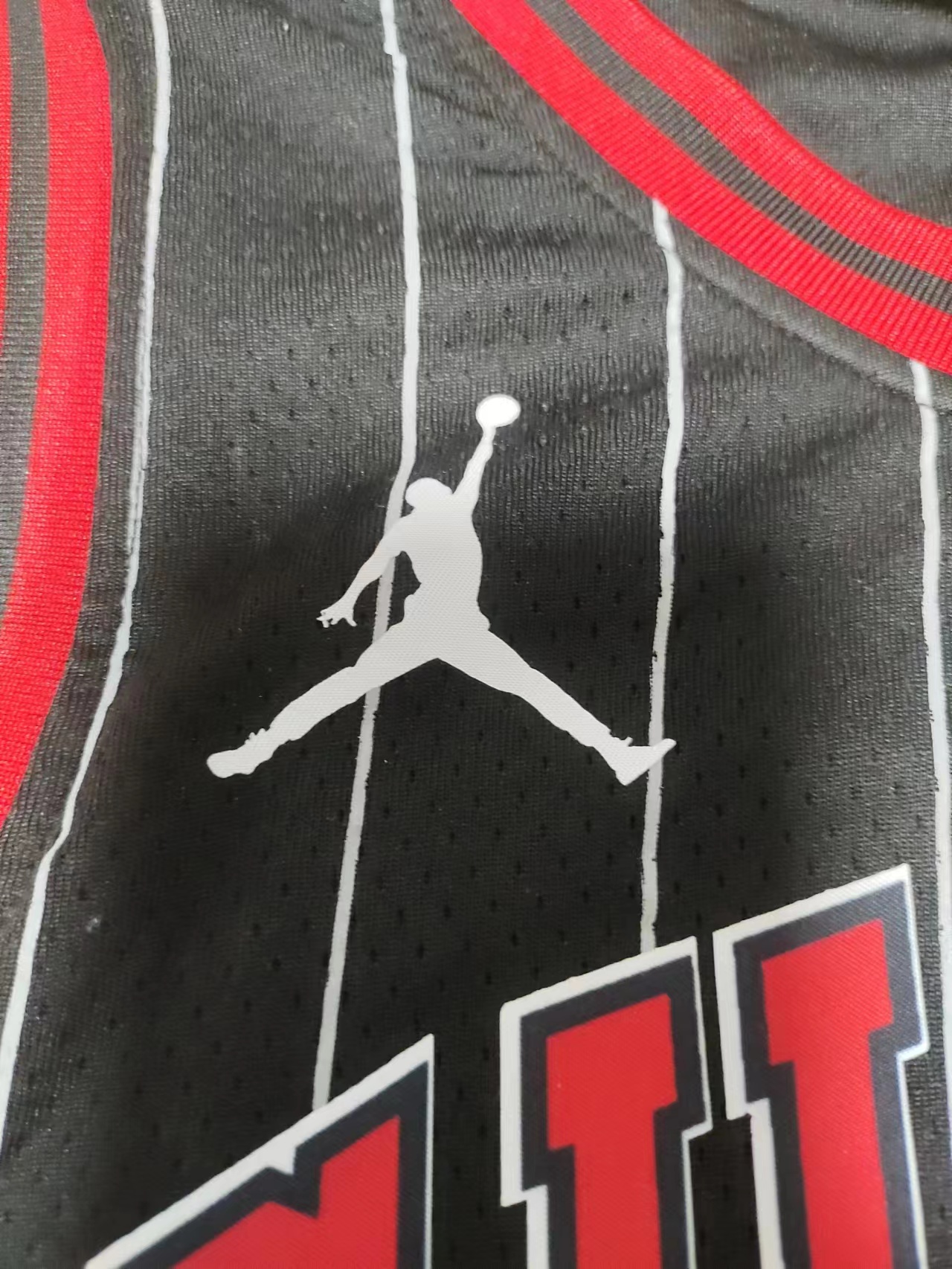 Scottie Pippen Chicago Bulls 75th Anniversary Swingman Jersey Flyers Black