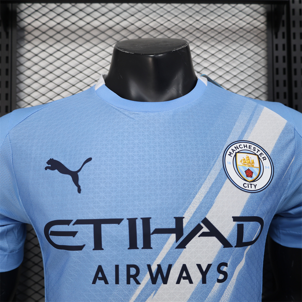Manchester City Home Player Jersey 25/26