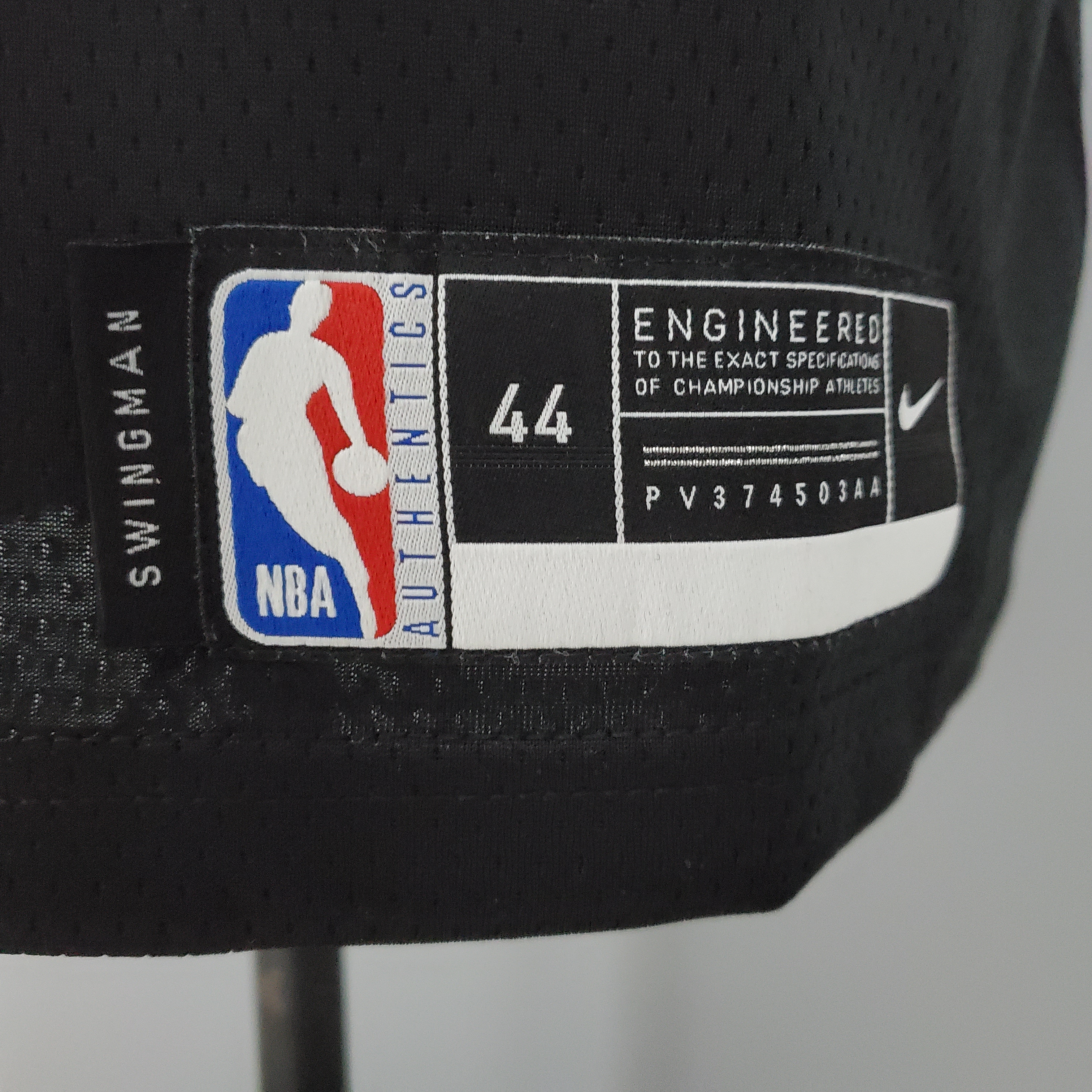 Manu Ginobili San Antonio Spurs City Edition Swingman Jersey Black