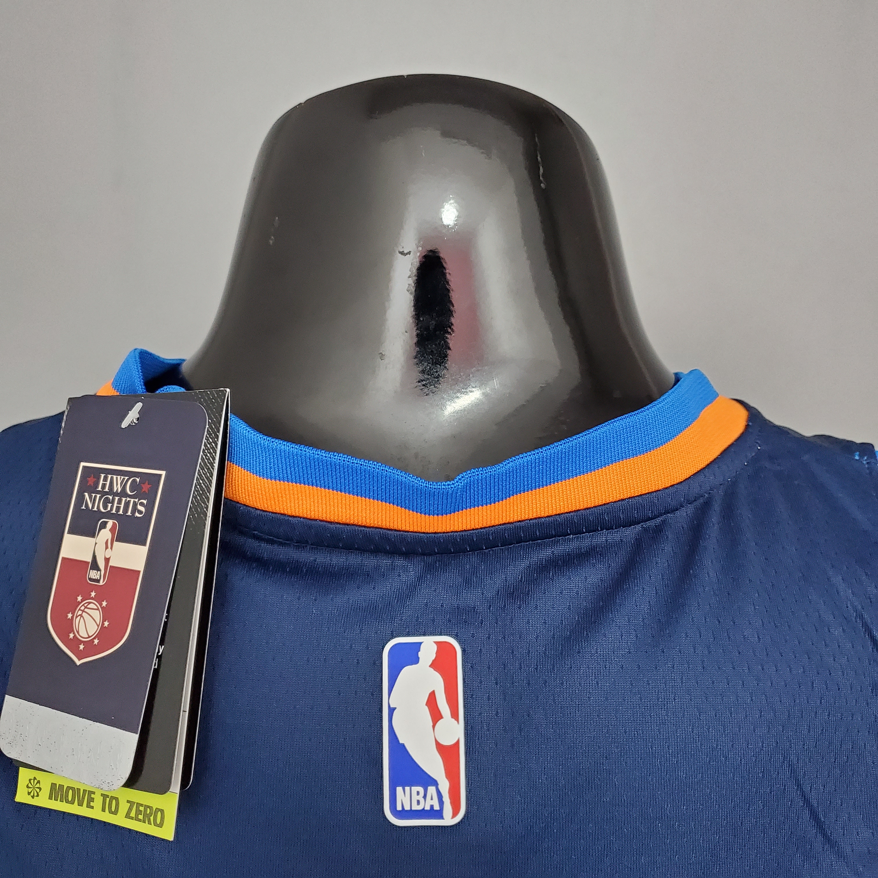 Chris Paul Oklahoma City Thunder Swingman Jersey Stripes Blue