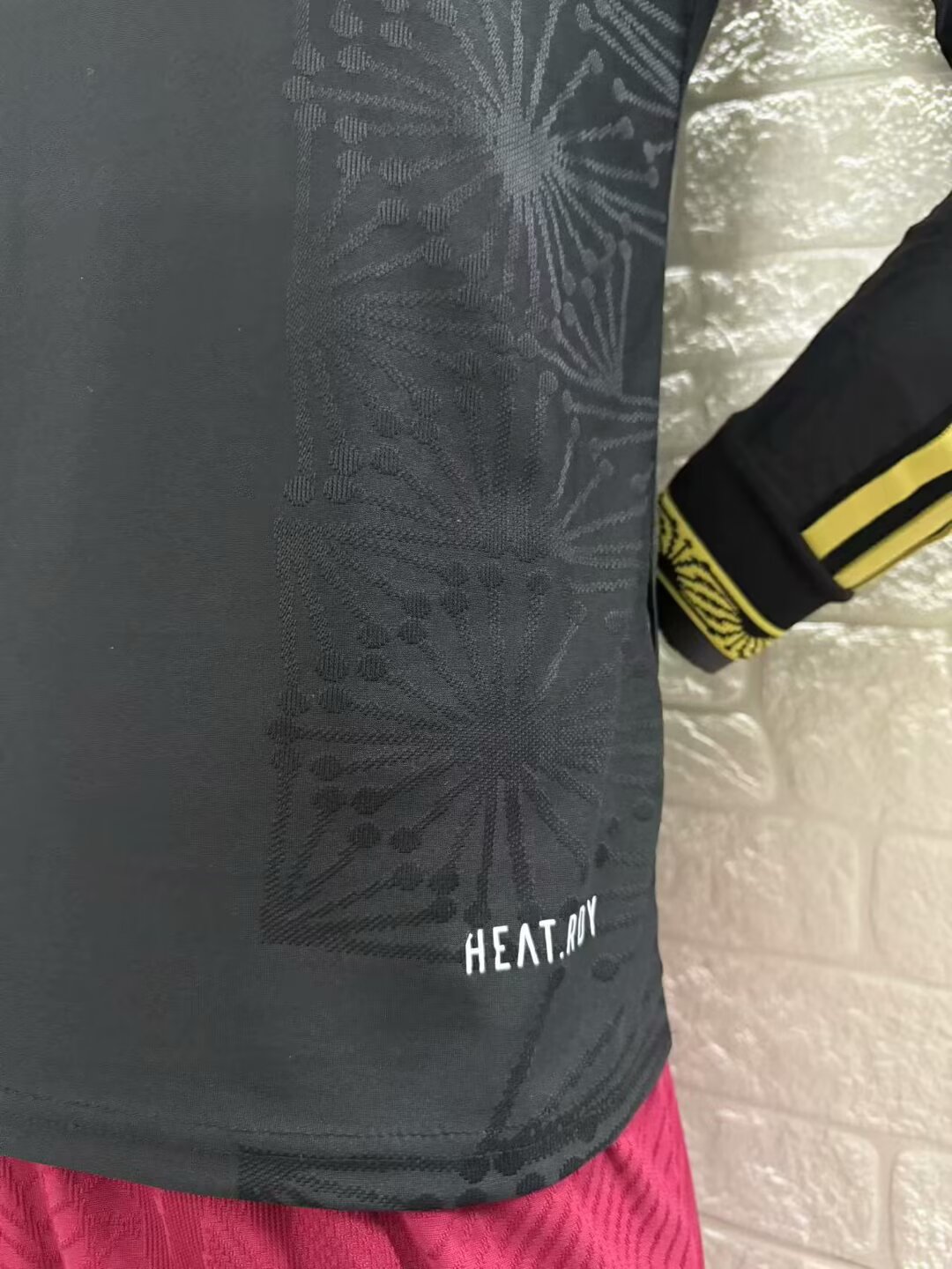 Mexico Gold Man Player Long Sleeve Jersey 25/26