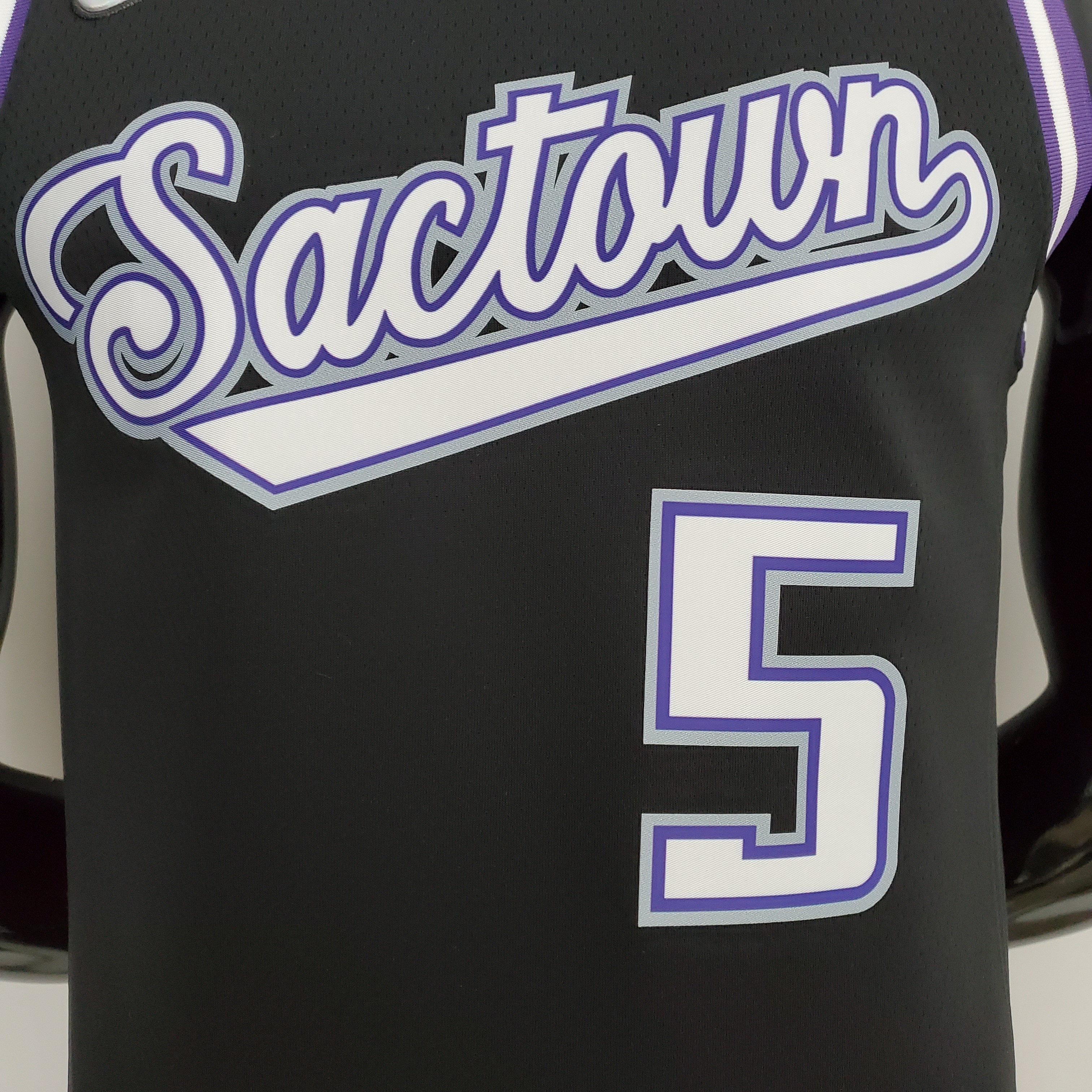 De'Aaron Fox Sacramento Kings 2022 City Edition Swingman Jersey Black