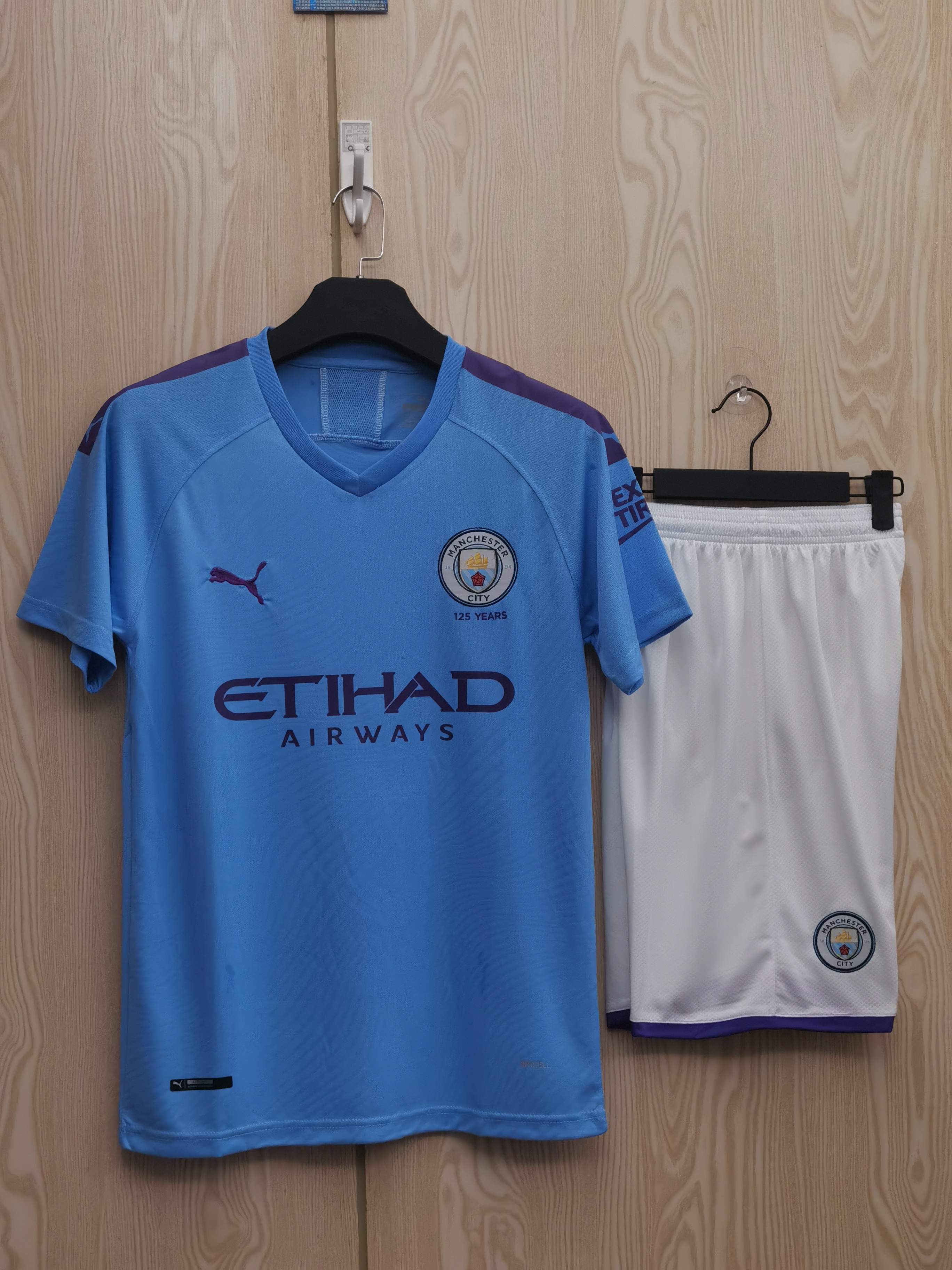 Manchester City Home Man Jersey 19/20 Tops