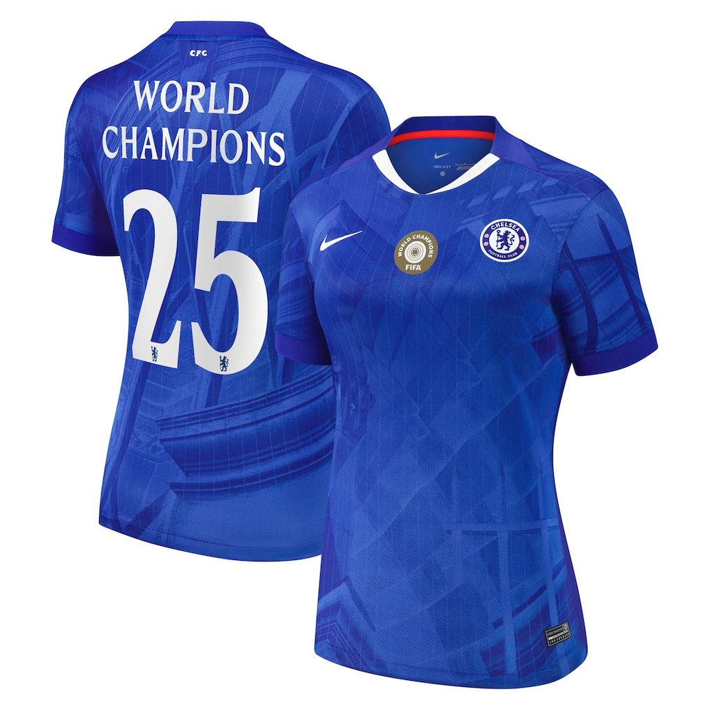 Chelsea Home World Champions 25 Women Jersey 25/26