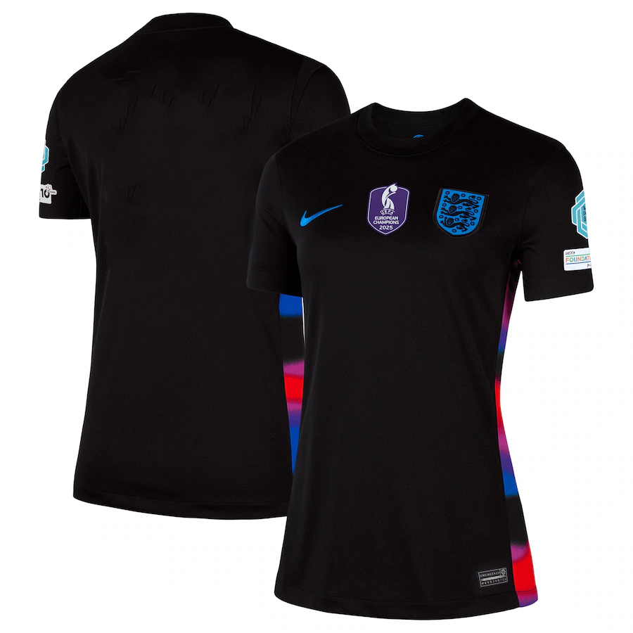 England Women's Team Euro 2025 Champions 25 Away Woman Jersey
