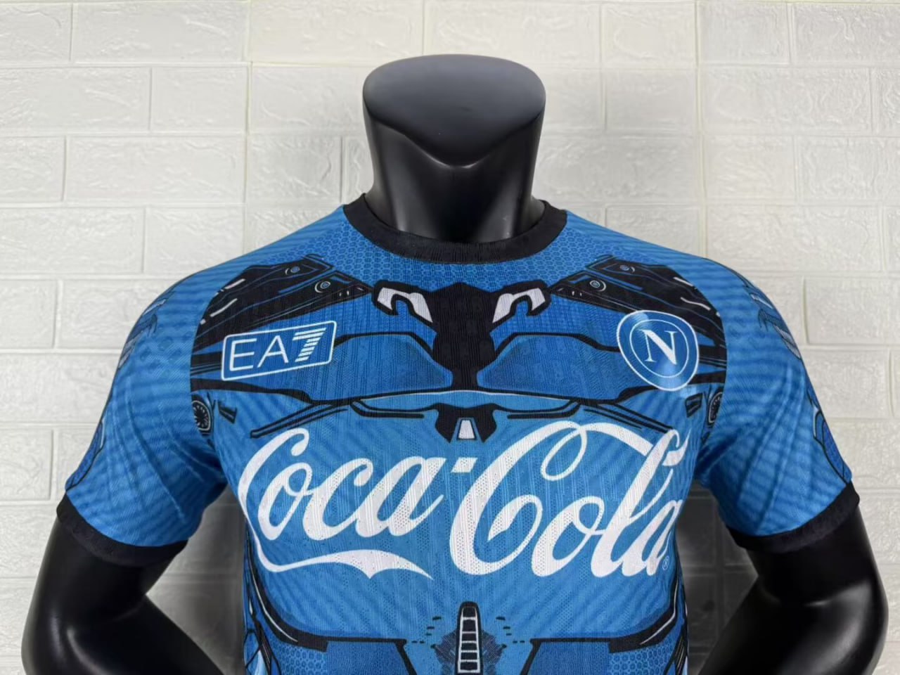 Napoli Blue Training Man Player Jersey 25/26