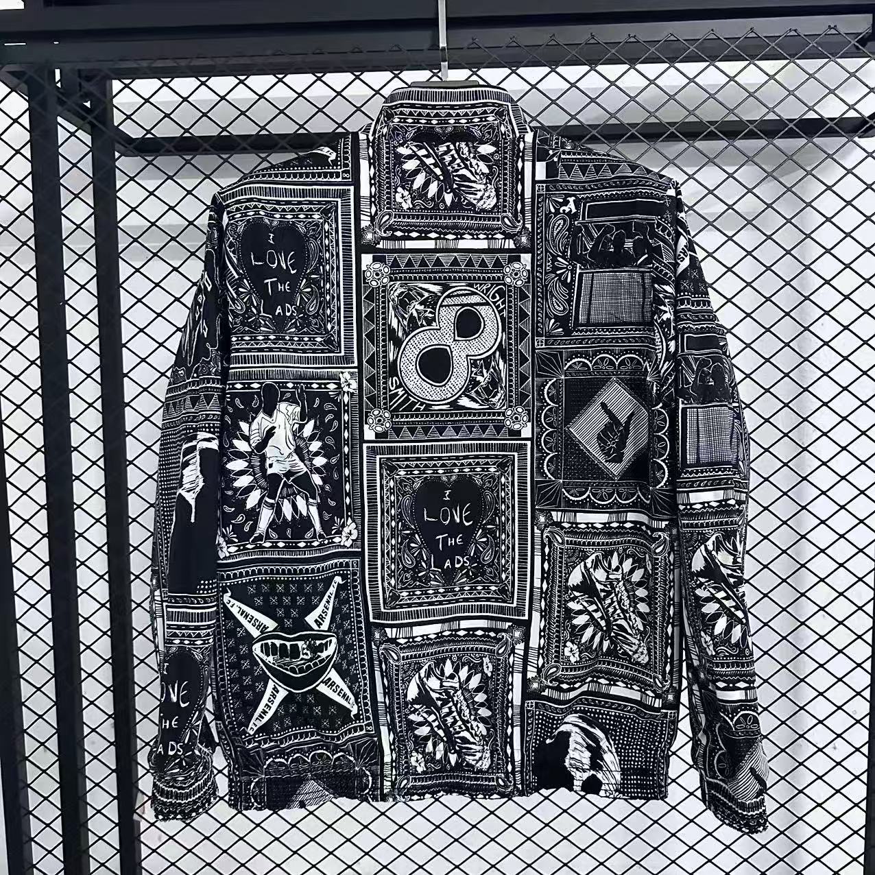 Arsenal Double-Sided Training Windbreaker 2025