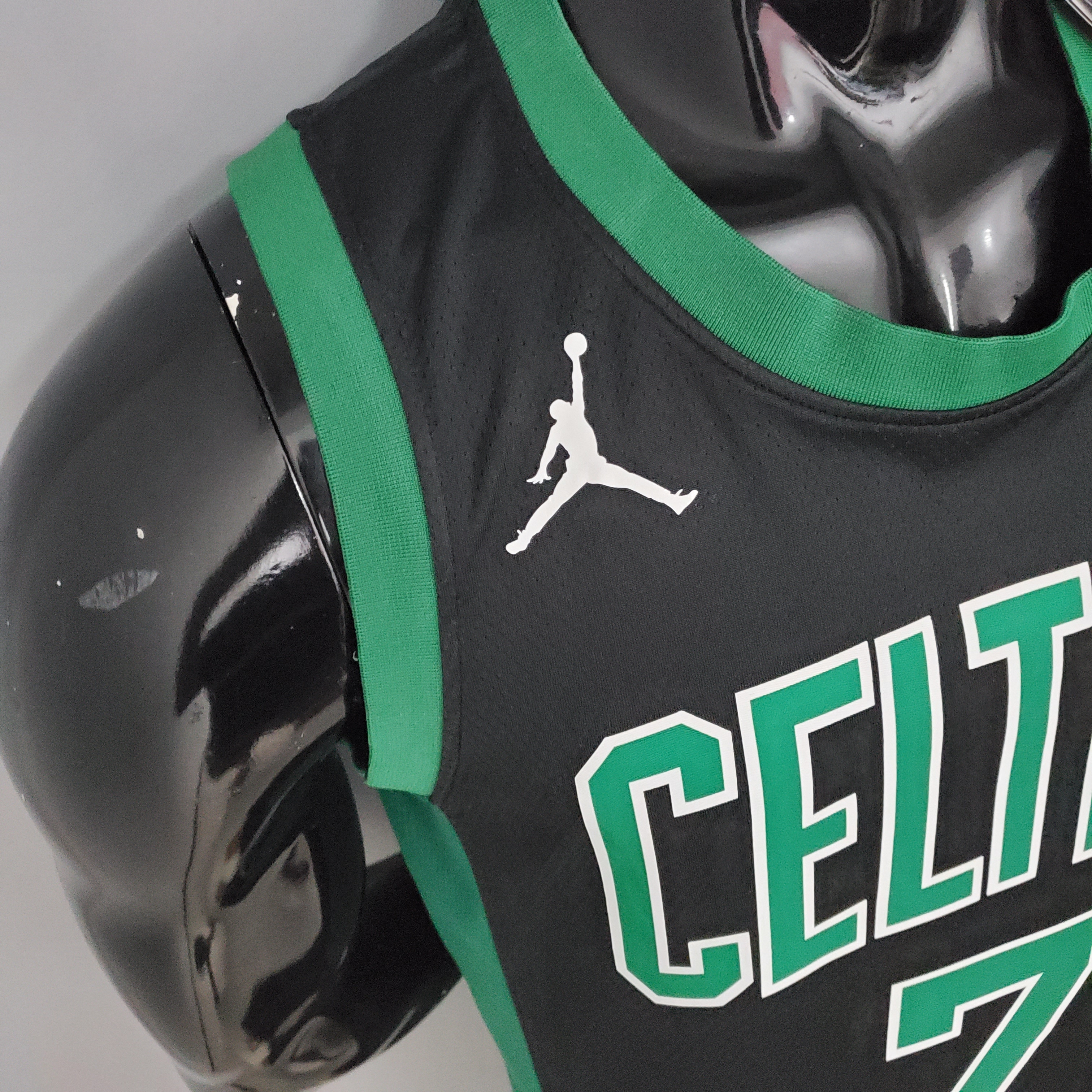Jaylen Brown Boston Celtics Theme Black Swingman Jersey