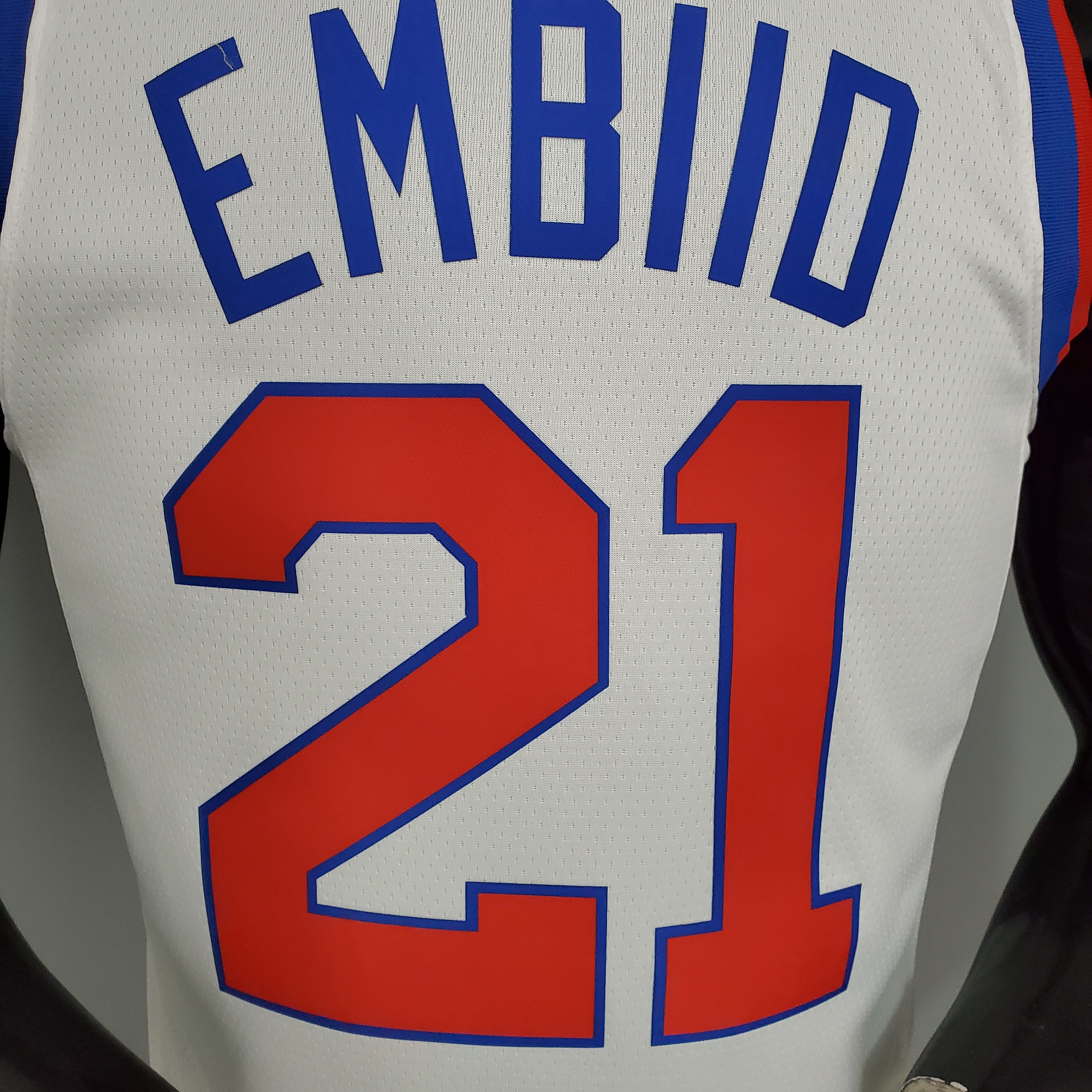 Joel Embiid Philadelphia 76ers Swingman Jersey White