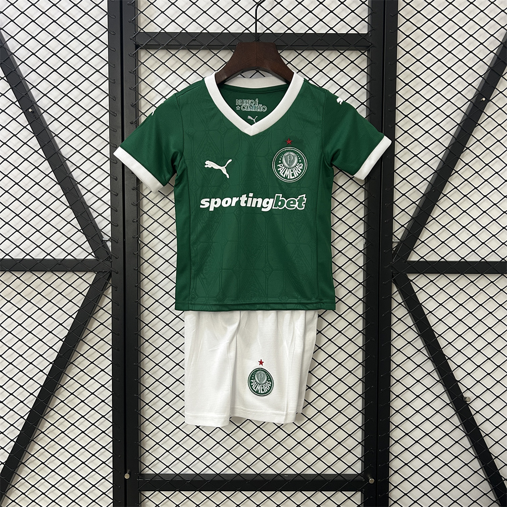 Palmeiras Home Kids Suit 25/26