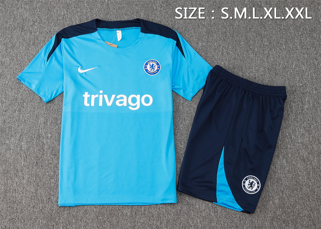 Chelsea Training Short Sleeve Suit 24/25