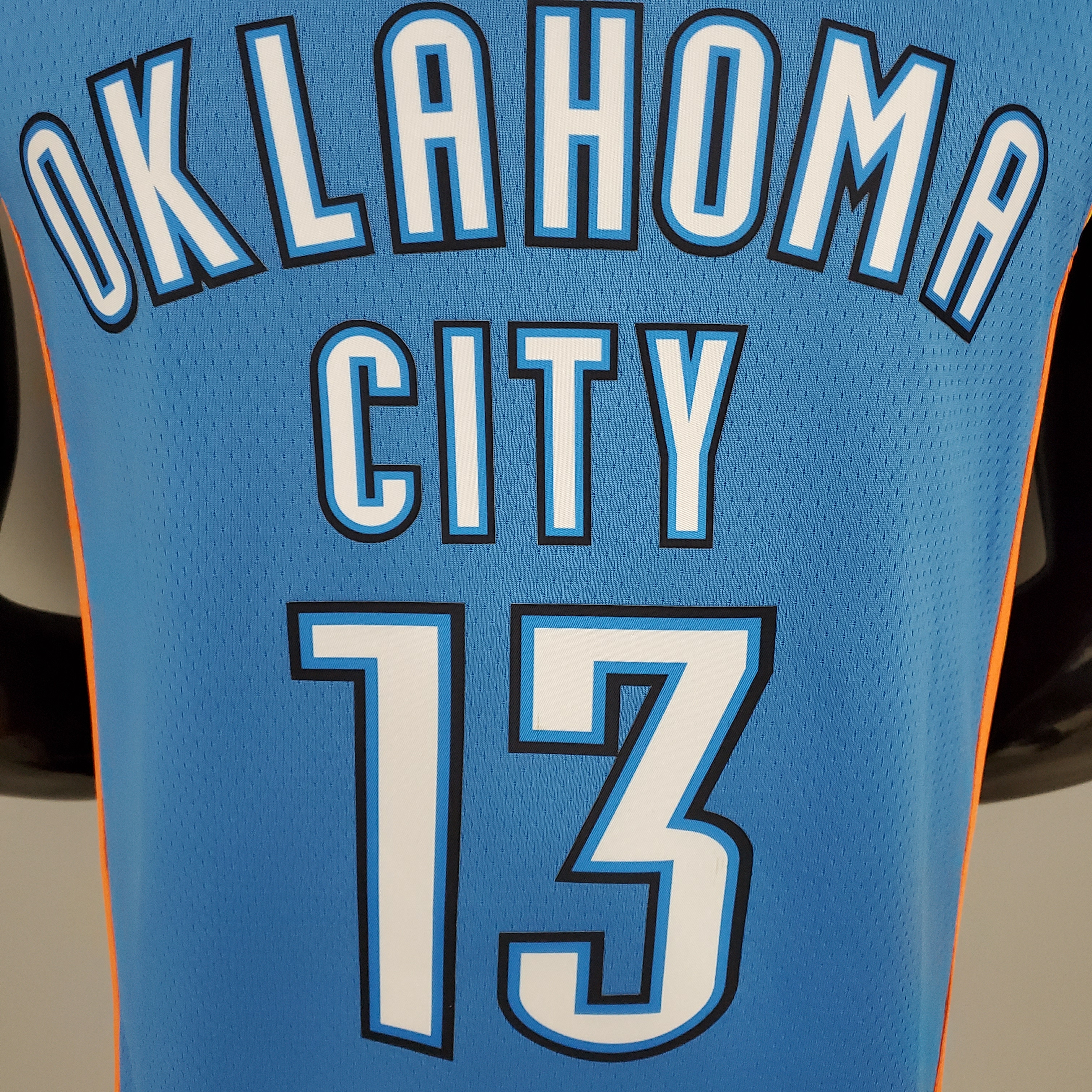 Paul George Oklahoma City Thunder Swingman Jersey Blue
