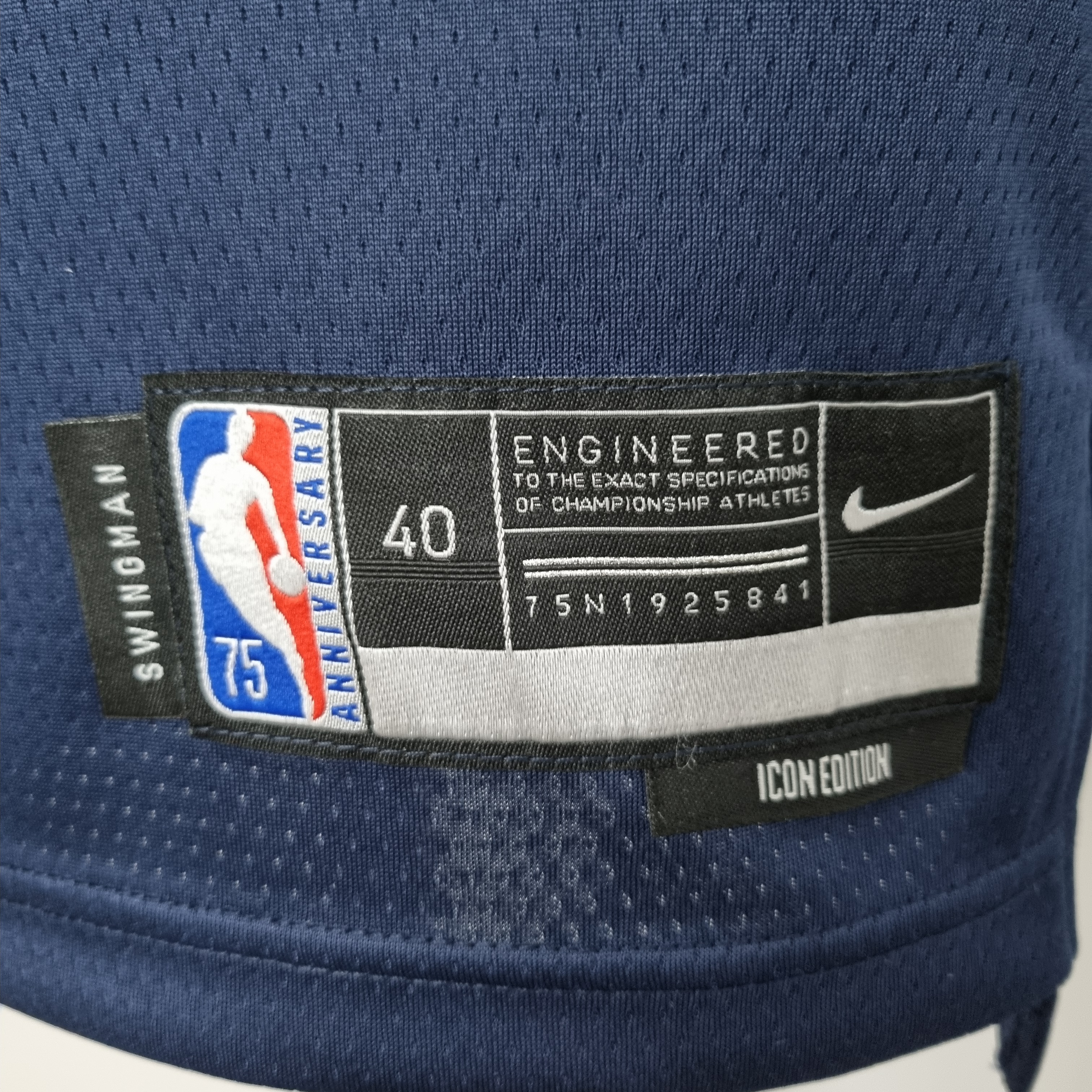 Derrick Rose Minnesota Timberwolves 75th Anniversary 2022 Swingman Jersey Royal Blue