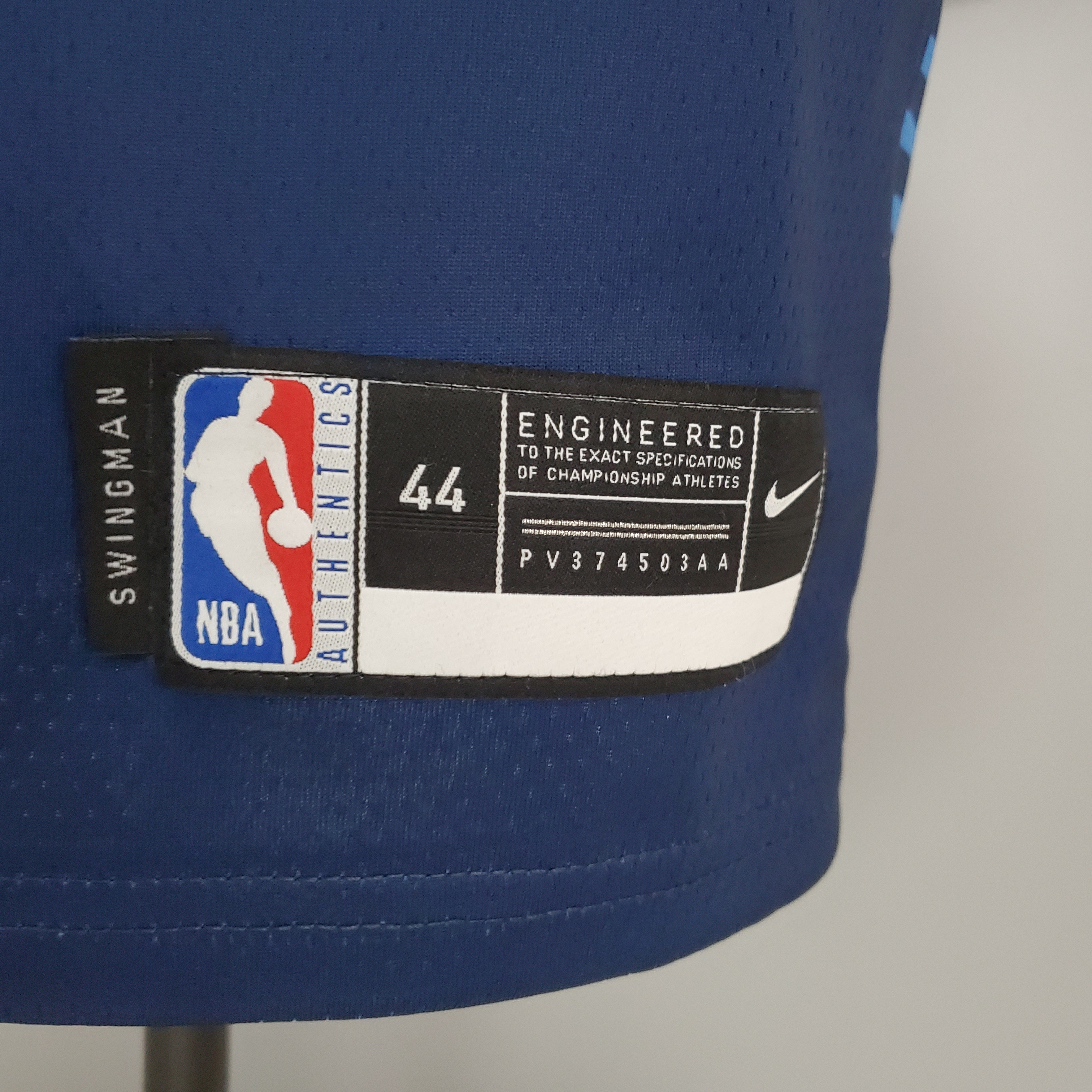 Chris Paul Oklahoma City Thunder Swingman Jersey Stripes Blue