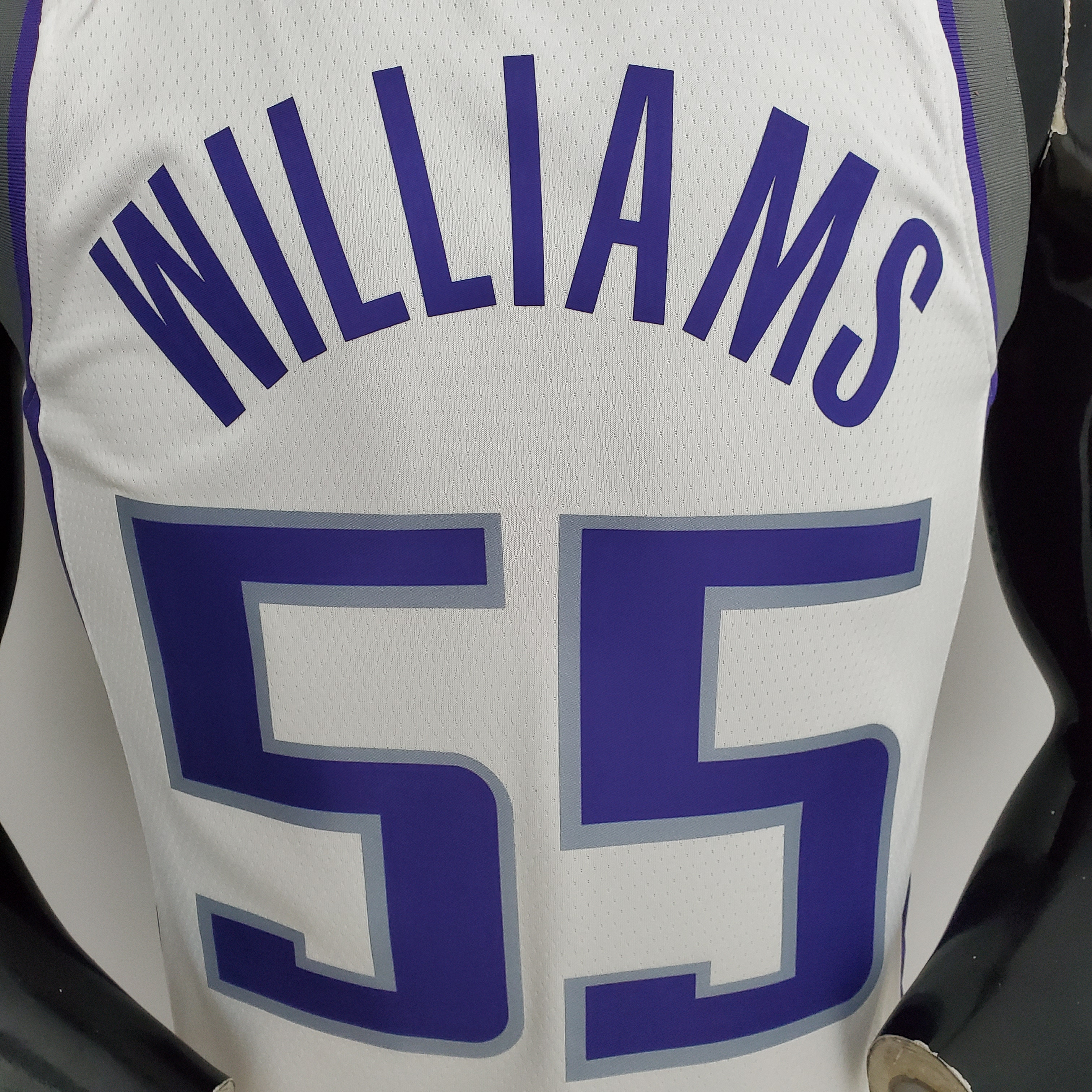 Jason Williams Sacramento Kings 75th Anniversary Swingman Jersey White