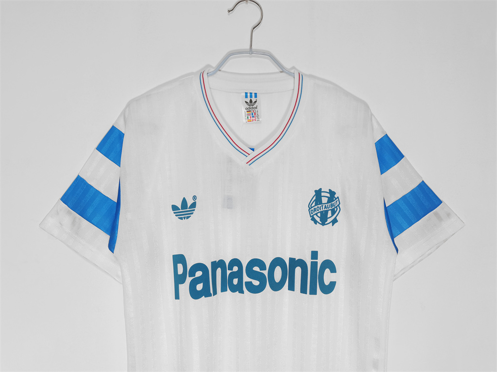 Marseille Home Retro Jersey 1990