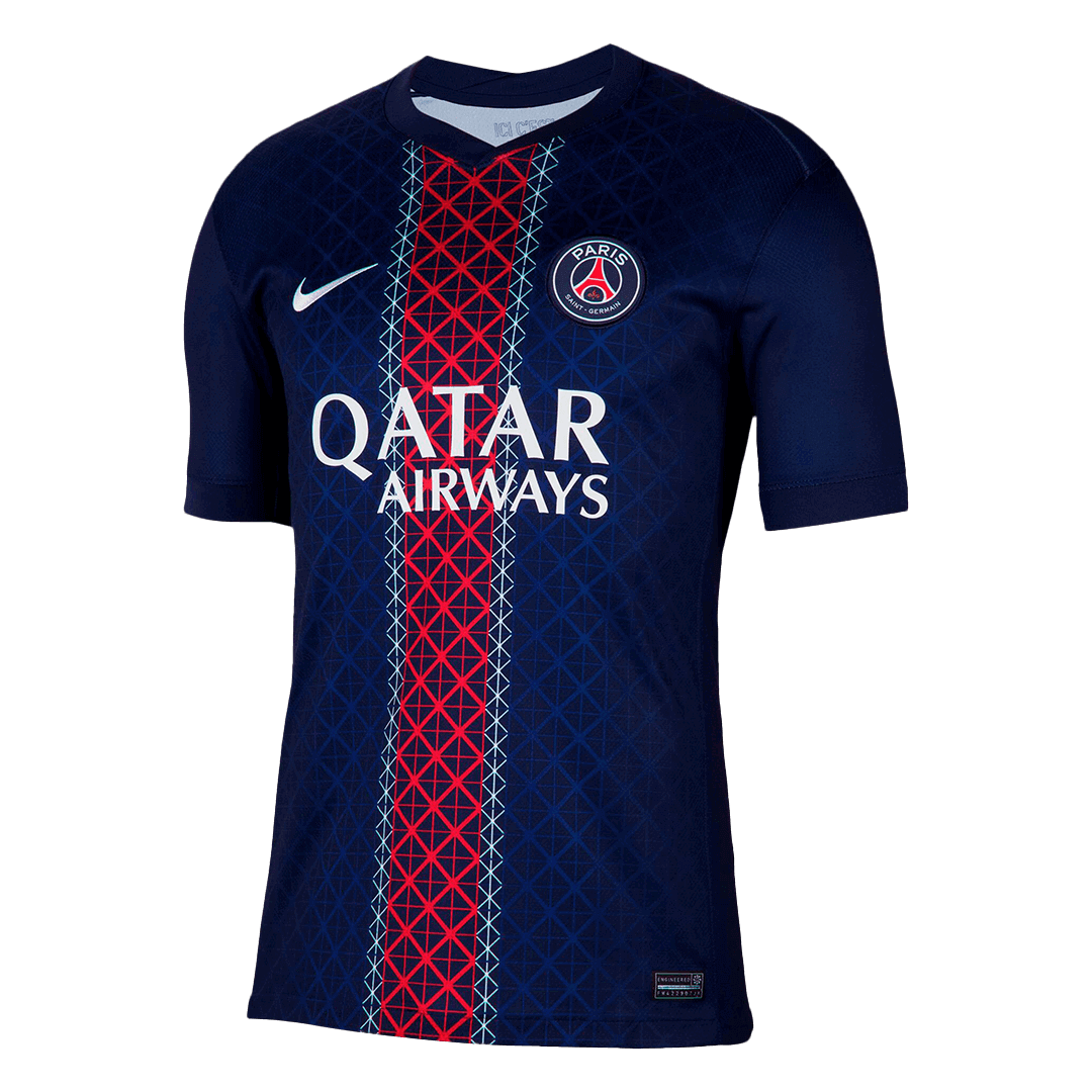 PSG Soccer Jersey Home Fan Shirt 2025-26