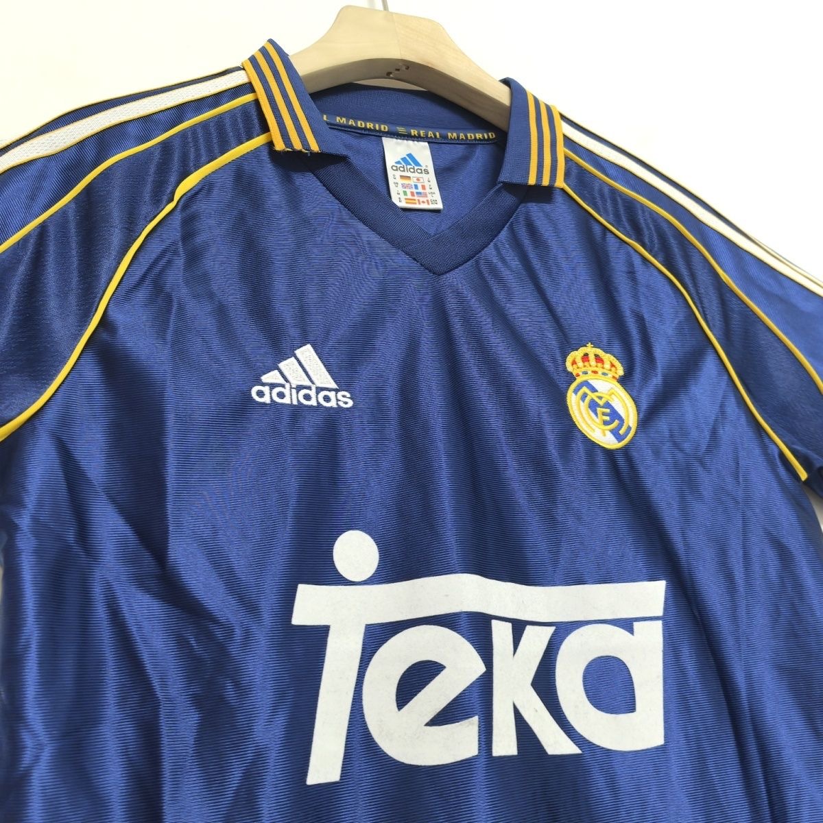 Real Madrid Retro Jersey away Football Shirt 1998-00