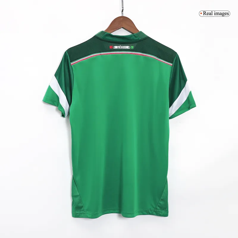 Mexico World Cup 2014 Retro Home Jersey