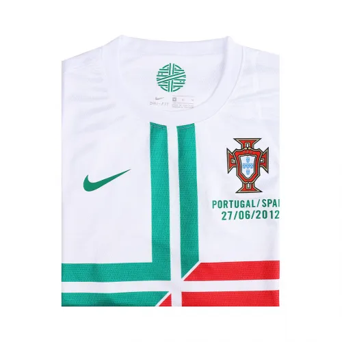 2012 Portugal Ronaldo #7 Retro Jersey Away Replica Euro Cup