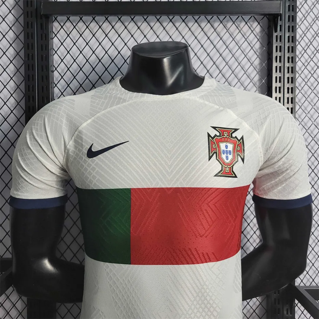 2022 Portugal Soccer Jersey Away Replica Player Version World Cup