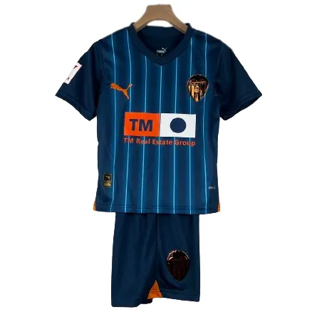 Kids Valencia 2023/24 Away Kit Jersey+Shorts