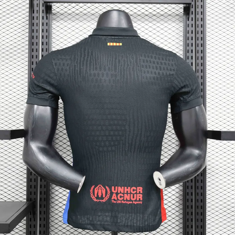 24-25 Barcelona x COLDPLAY Away Black Jersey Player Version