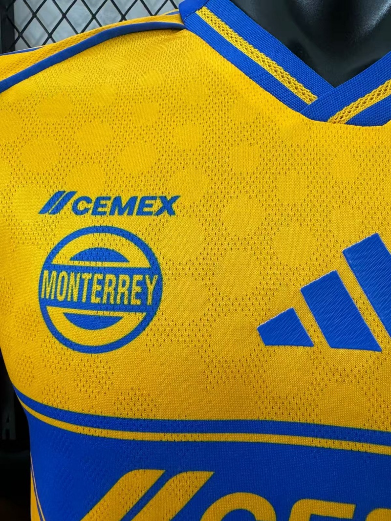 Tigres UANL Soccer jersey Home Shirt 2025-26 Player version