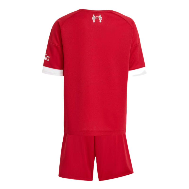2025-26 Liverpool home Kids football jersey Kits