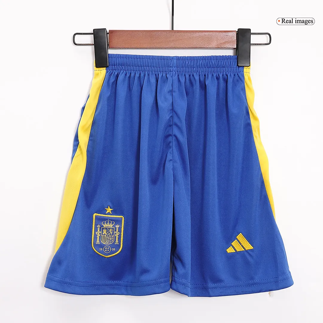 Spain Home Whole Kit(Jersey+Shorts+Socks) Euro 2024