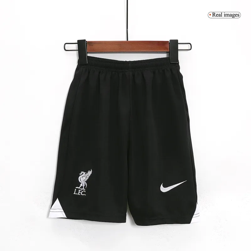 23-24 Kids Liverpool Away Jersey Kit