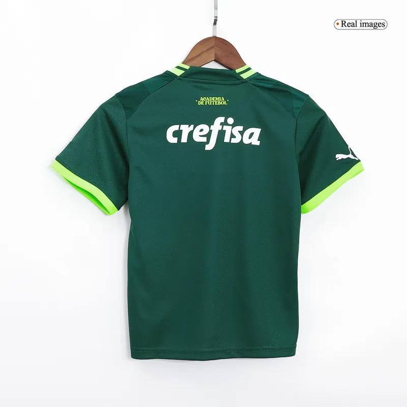 Kids SE Palmeiras 2023/24 Home Jersey Kit Replica