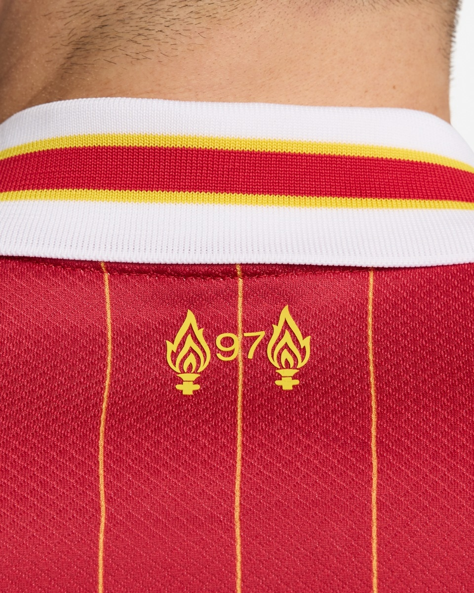 24-25 Liverpool Premier League Champions League Home Fan Edition Football Shirt