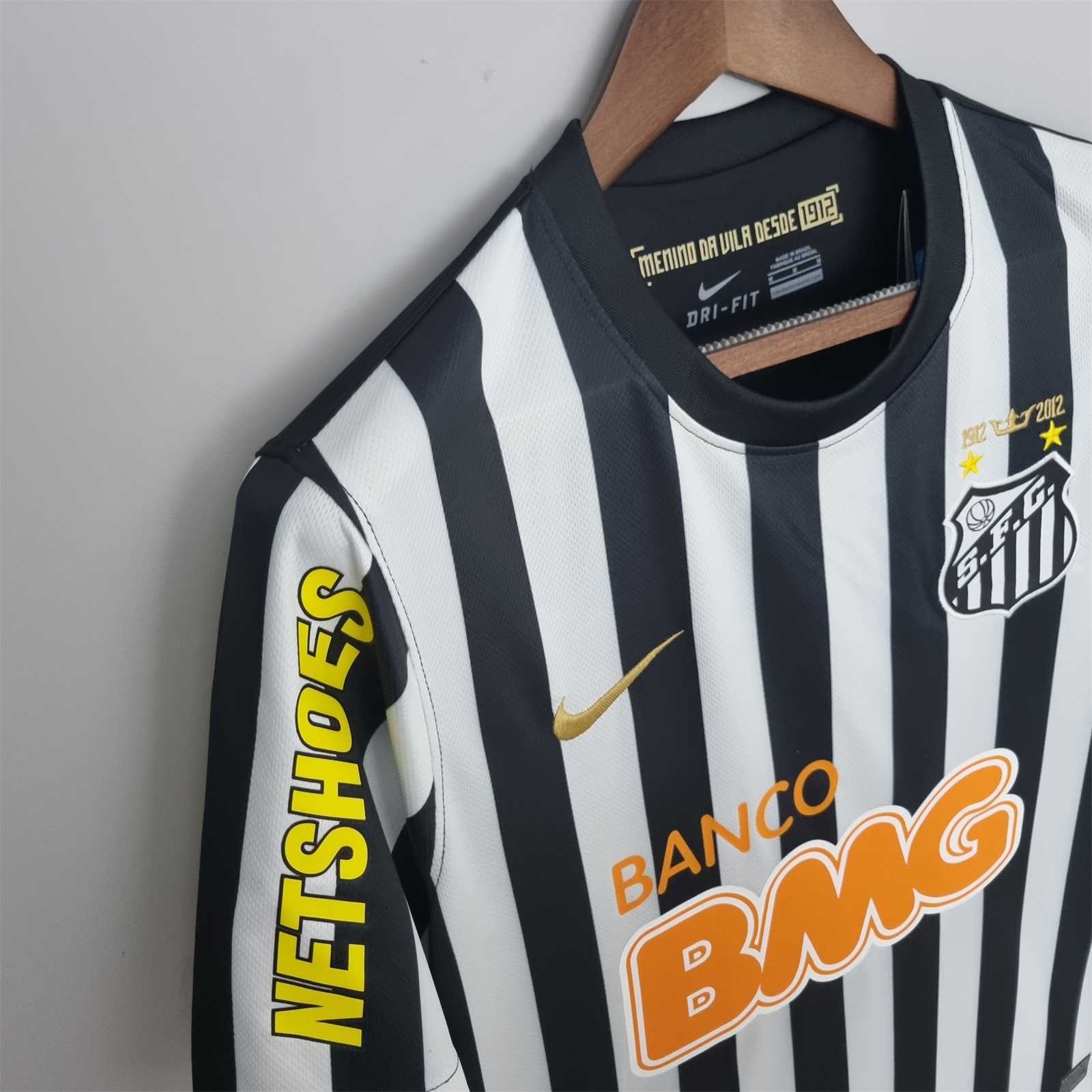 2013 Santos away #11 Neymarjr Retro Soccer Jersey